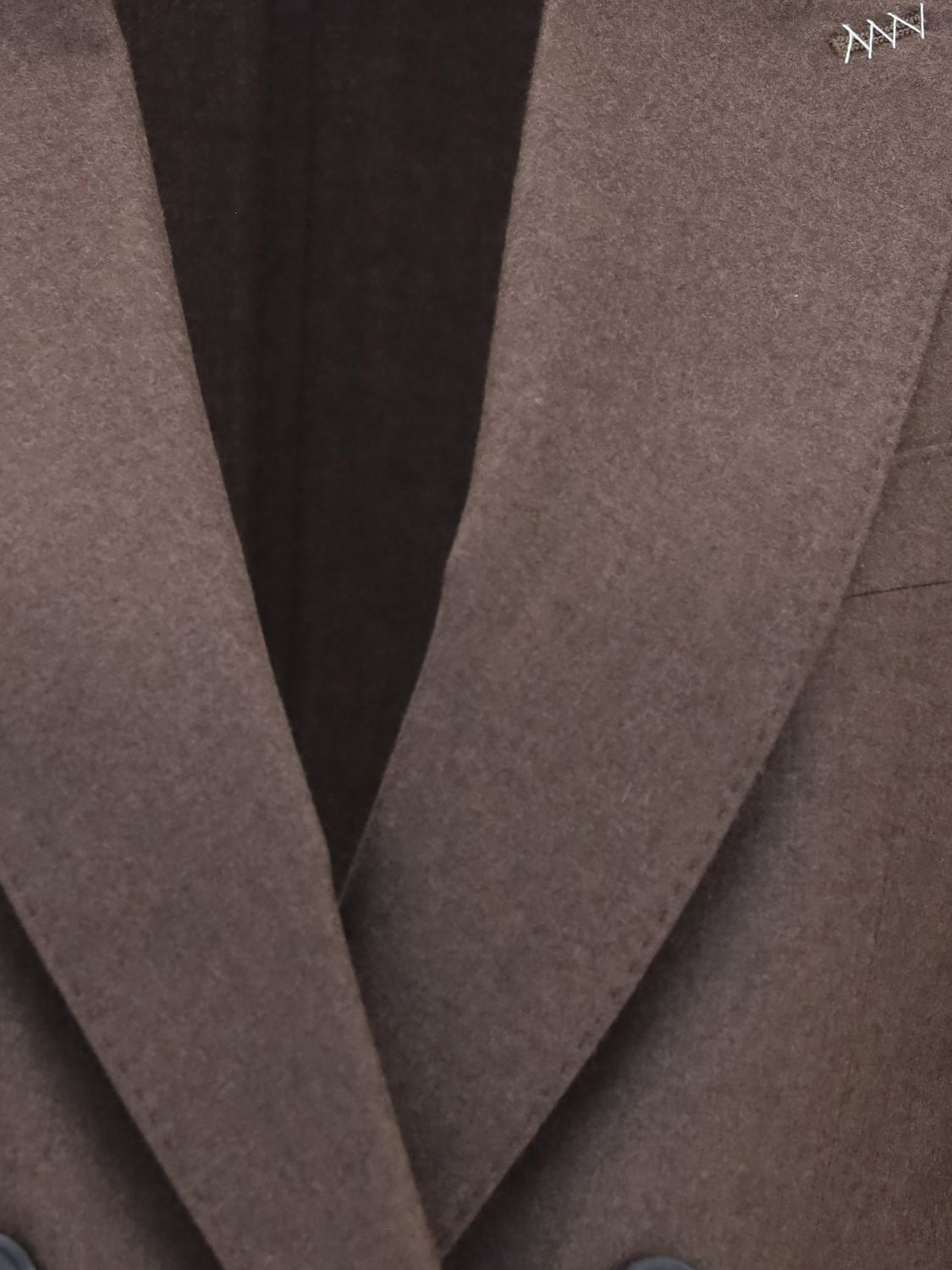 Max Mara Women Max Mara Cropped Double-Breasted Blazer In Pure Cashmere With Peak Lapels MAX MARA
