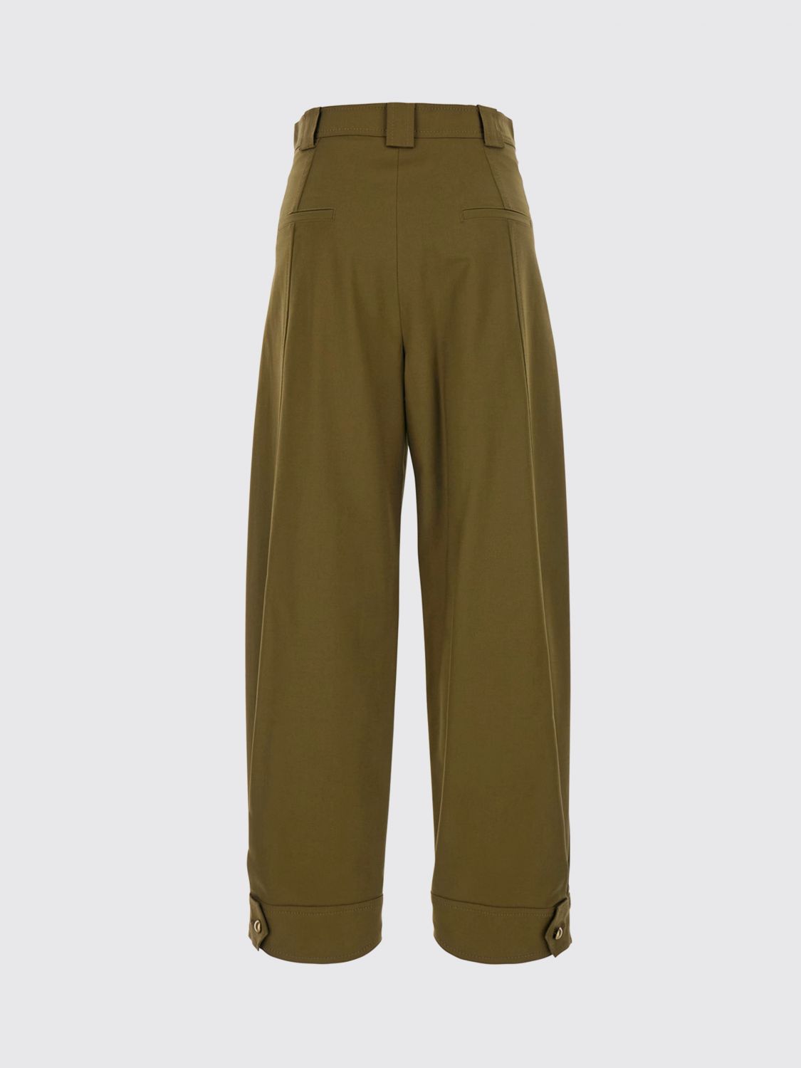 Max Mara Pants Woman Kaki MAX MARA