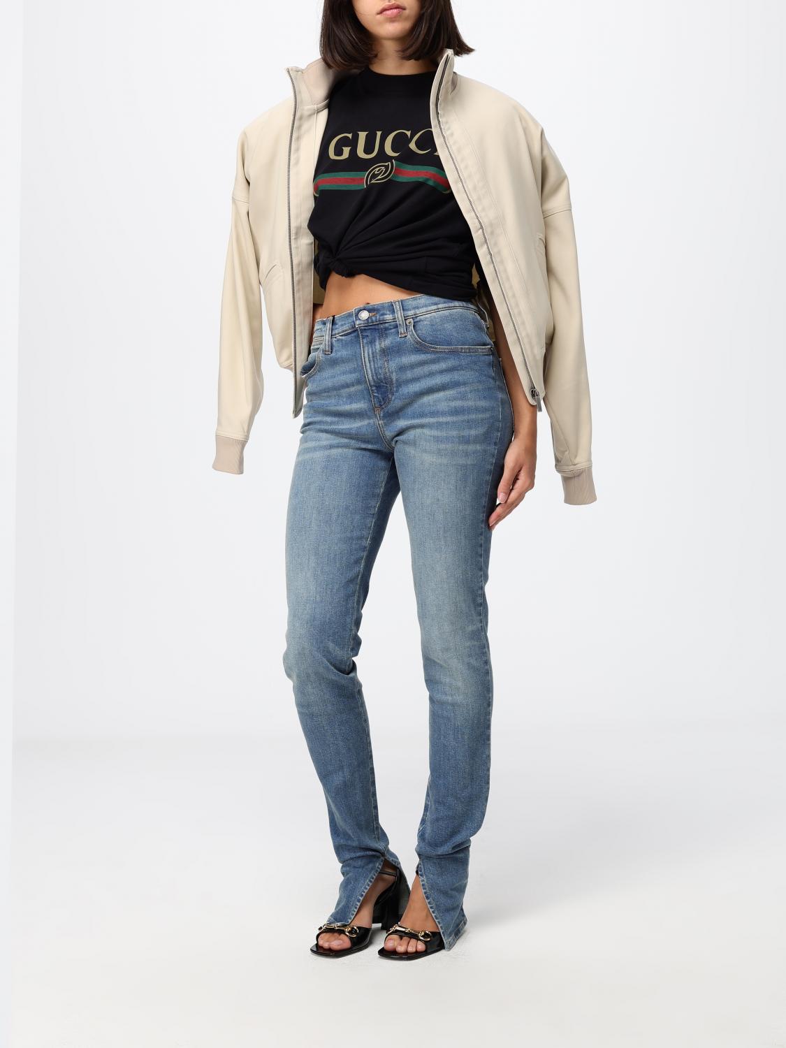 Gucci T-Shirt Woman Black GUCCI