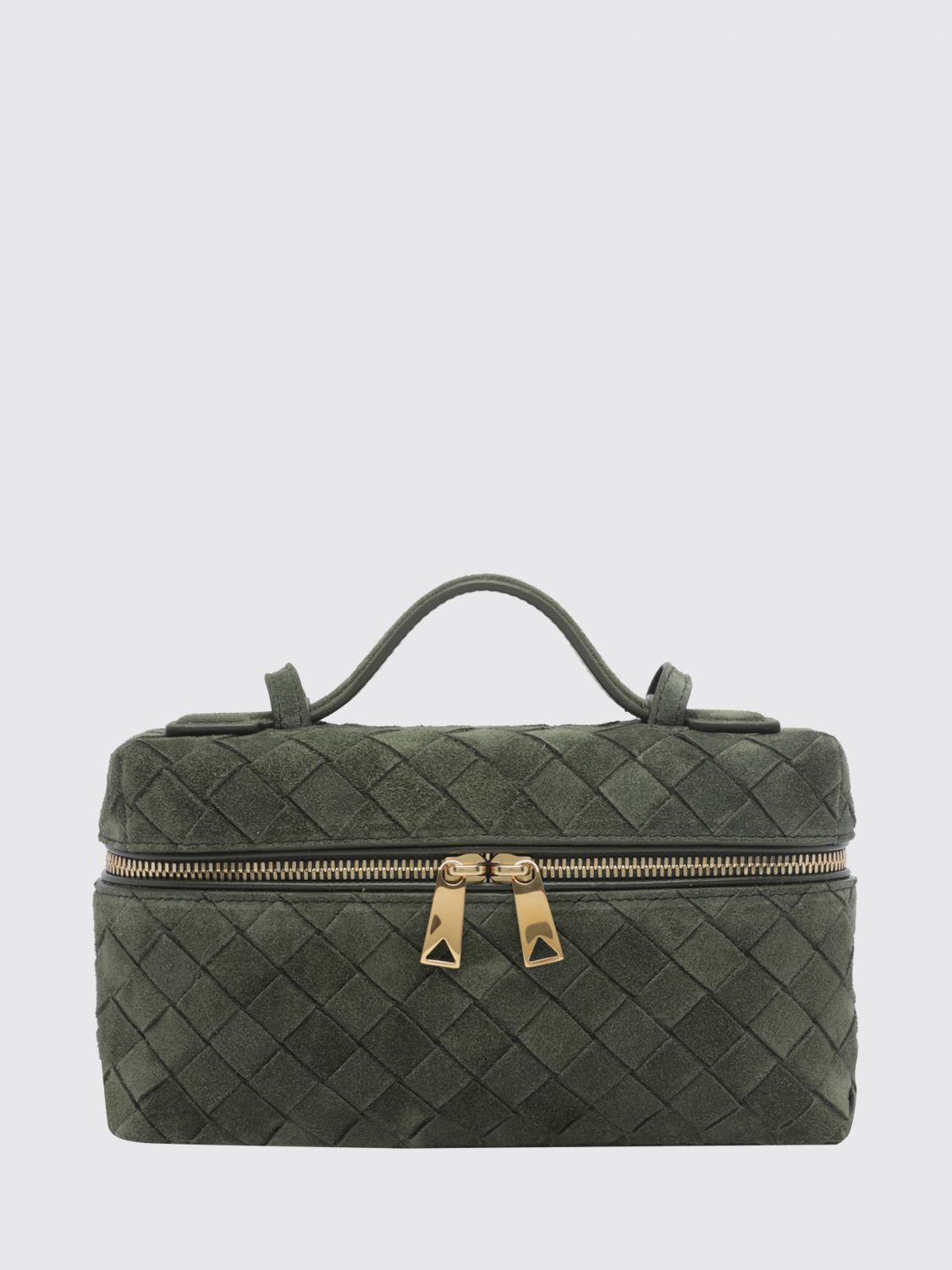 Bottega Veneta Women Bang Bang Intrecciato Suede Leather Mini Bag Bottega Veneta BOTTEGA VENETA