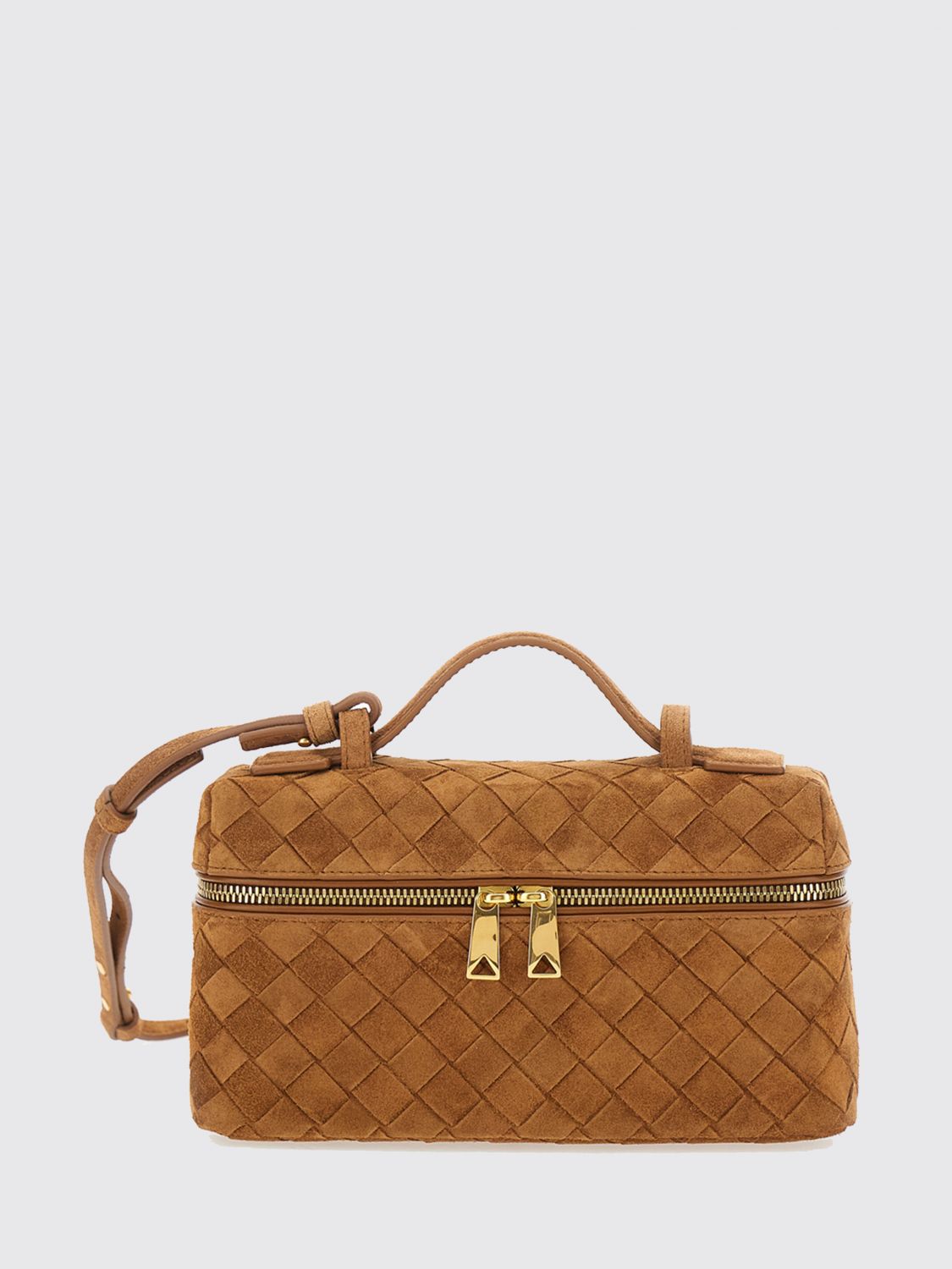Bottega Veneta Women Bang Bang Intrecciato Suede Leather Mini Bag Bottega Veneta BOTTEGA VENETA