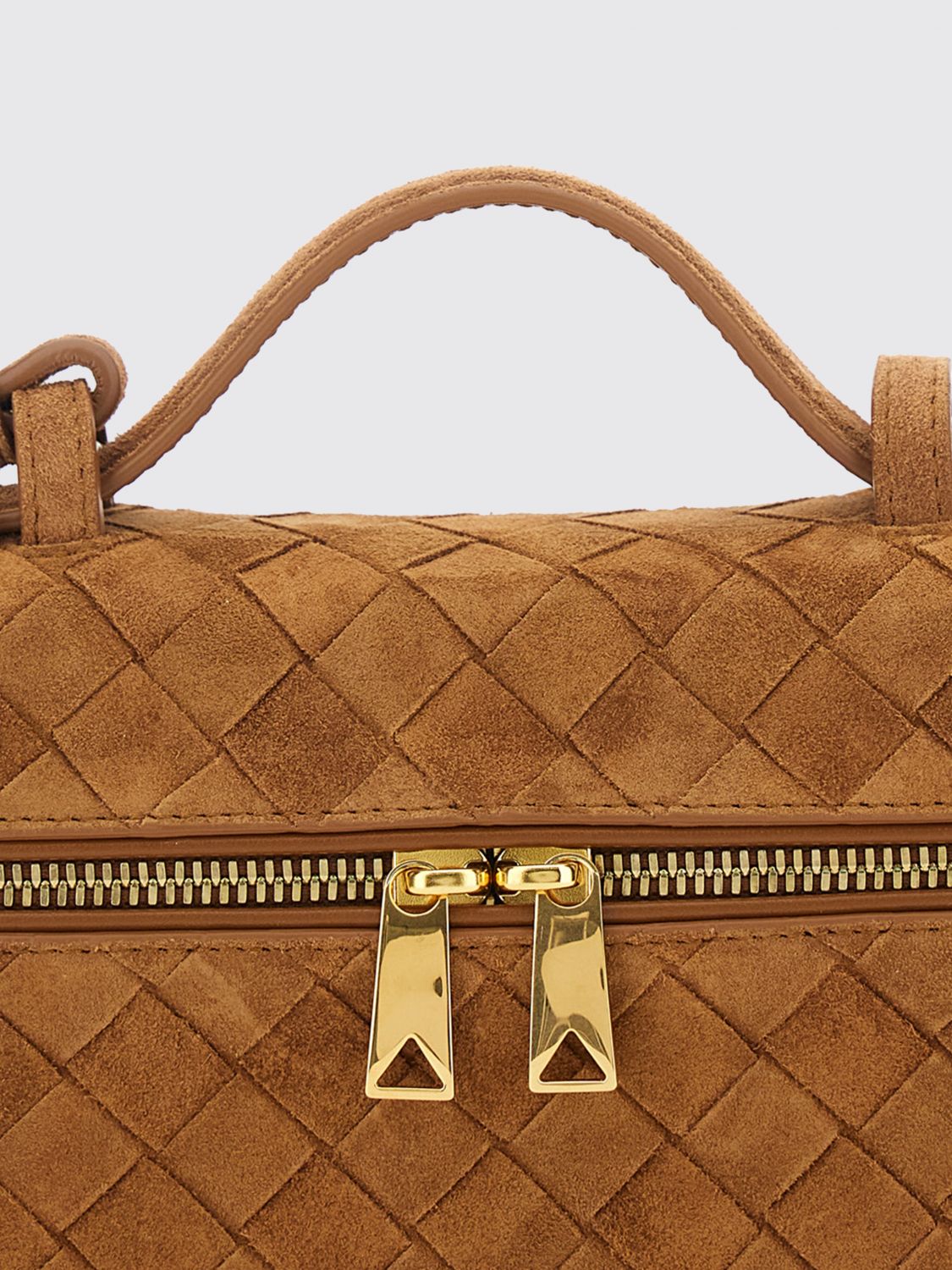 Bottega Veneta Women Bang Bang Intrecciato Suede Leather Mini Bag Bottega Veneta BOTTEGA VENETA