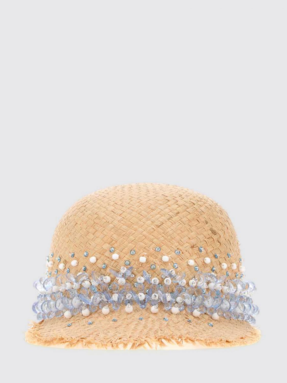 Prada Hat Woman Natural PRADA