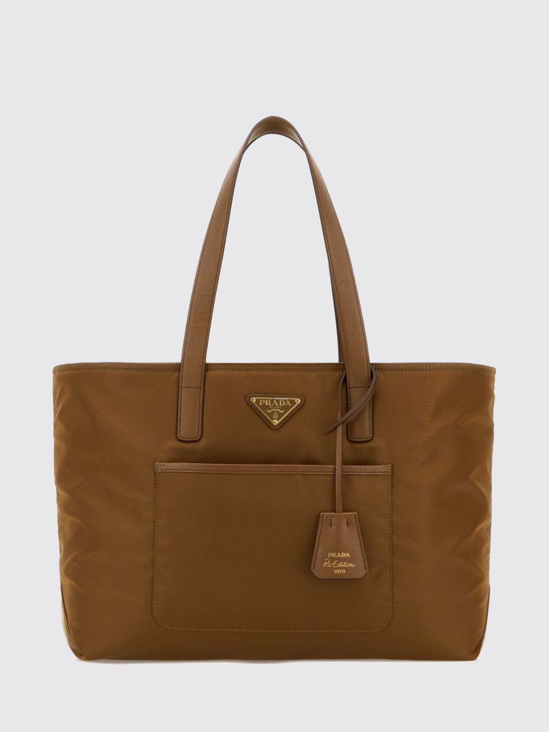 Prada Shoulder Bag Woman Brown PRADA