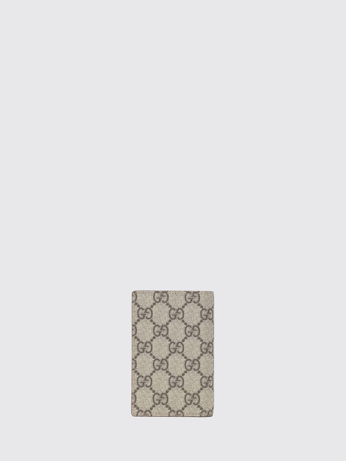 Gucci Wallet Men Beige GUCCI