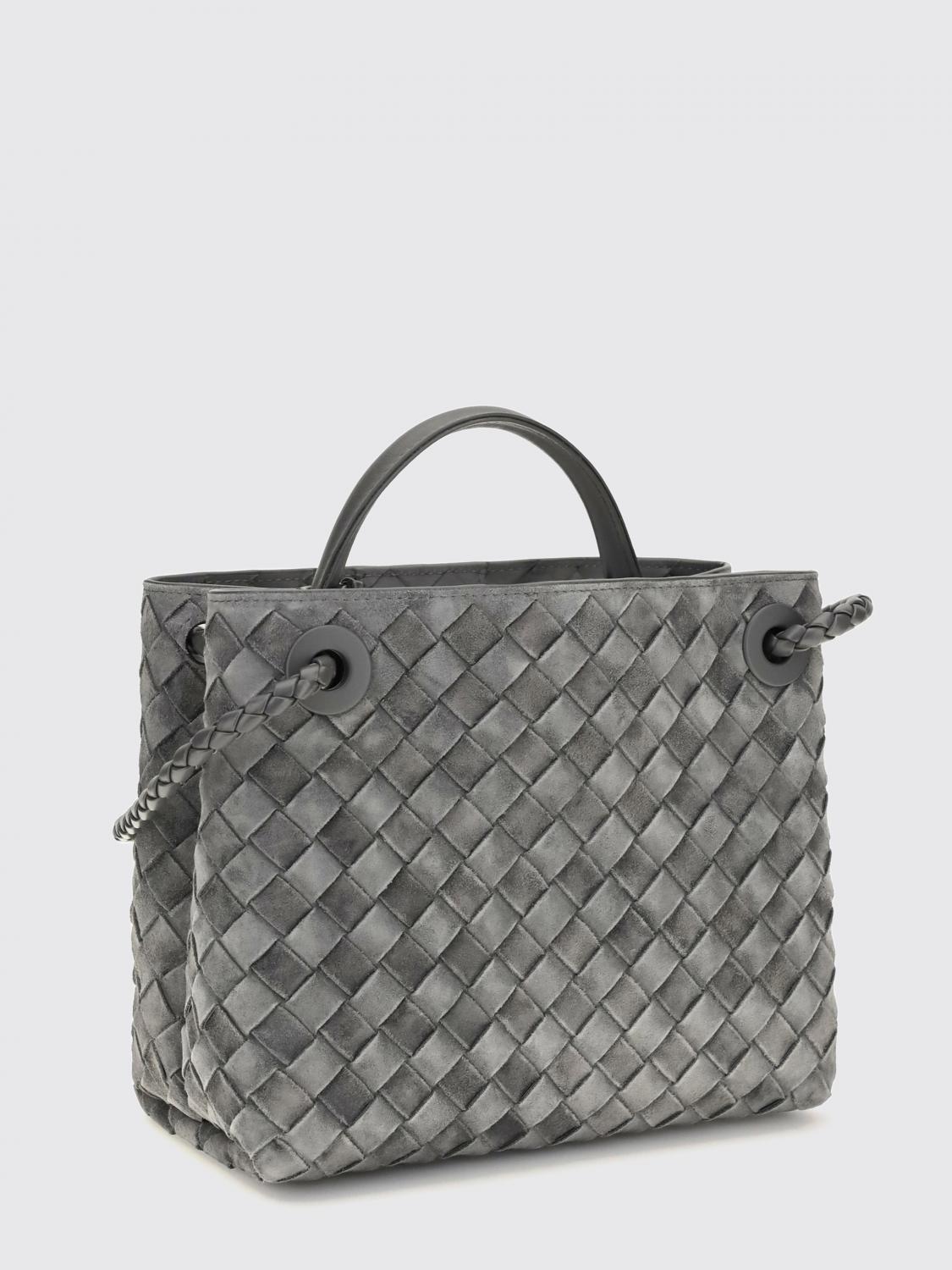 Bottega Veneta Women Bottega Veneta Andiamo Small Intrecciato Calf Leather Handbag BOTTEGA VENETA