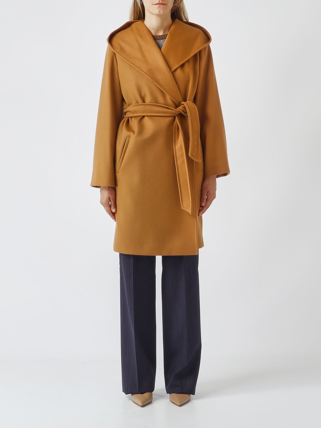 Max Mara Studio Women Coat Woman Max Mara Studio MAX MARA STUDIO