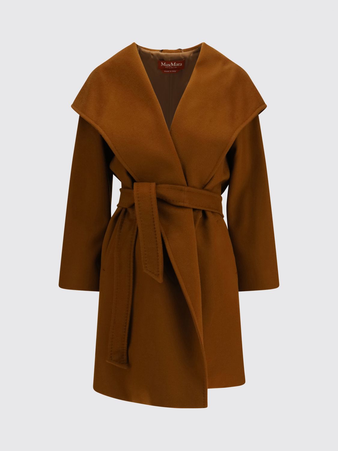 Max Mara Studio Women Coat Woman Max Mara Studio MAX MARA STUDIO