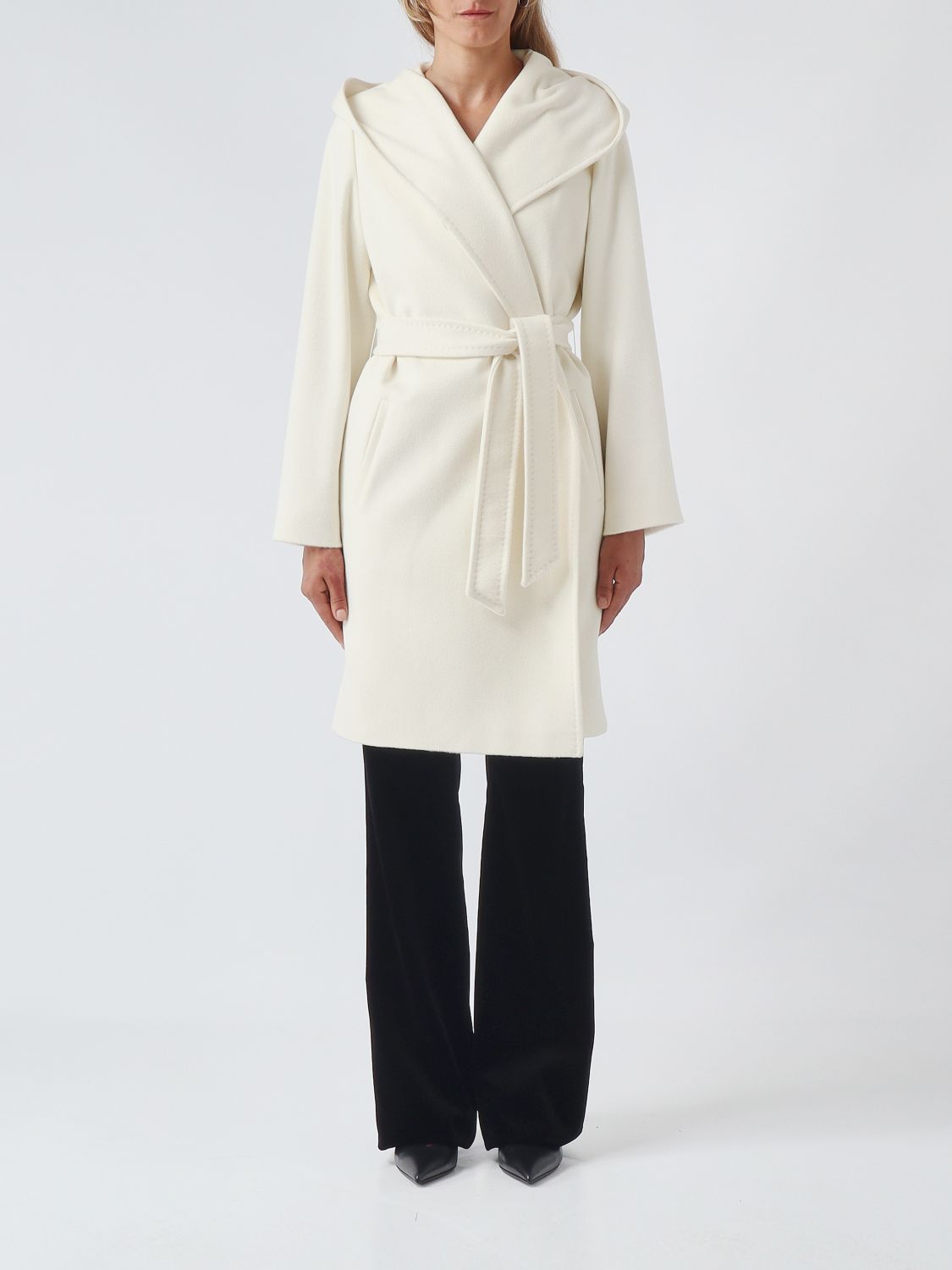 Max Mara Studio Women Coat Woman Max Mara Studio MAX MARA STUDIO