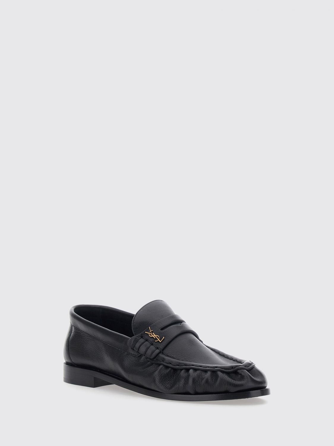 Le Loafer Ysl Monogram Loafers Saint Laurent In Smooth Calfskin Leather SAINT LAURENT