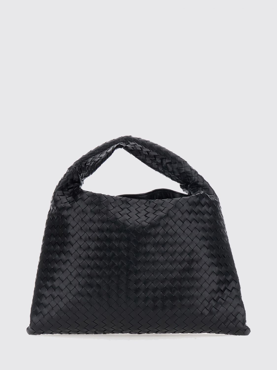 Bottega Veneta Women Bottega Veneta Hop Large Intrecciato Leather Shoulder Bag BOTTEGA VENETA