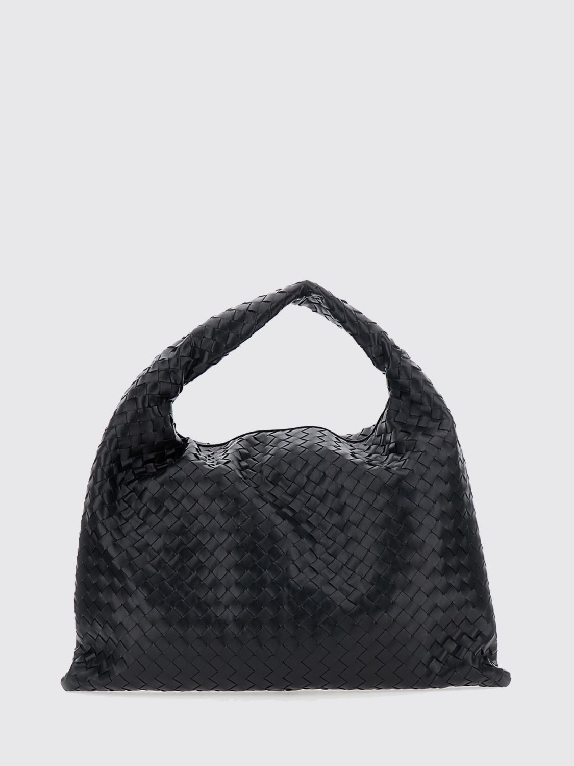 Bottega Veneta Women Bottega Veneta Hop Large Intrecciato Leather Shoulder Bag BOTTEGA VENETA