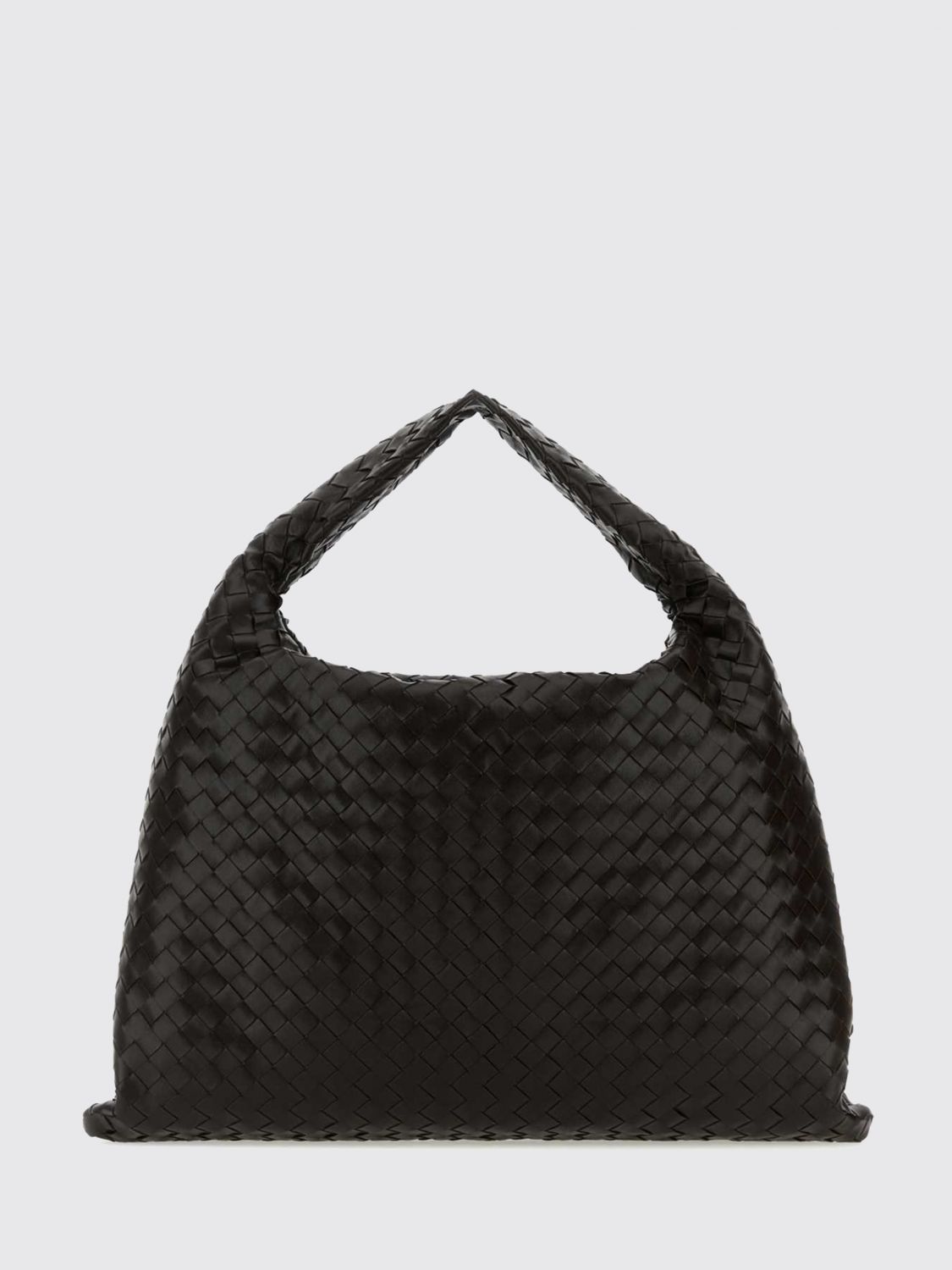 Bottega Veneta Women Bottega Veneta Hop Large Intrecciato Leather Shoulder Bag BOTTEGA VENETA