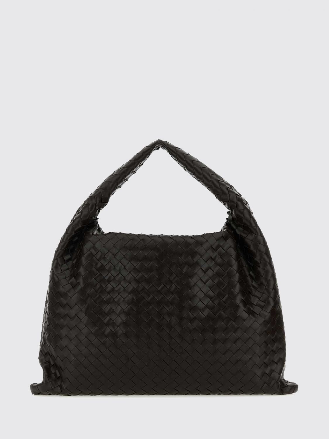 Bottega Veneta Women Bottega Veneta Hop Large Intrecciato Leather Shoulder Bag BOTTEGA VENETA