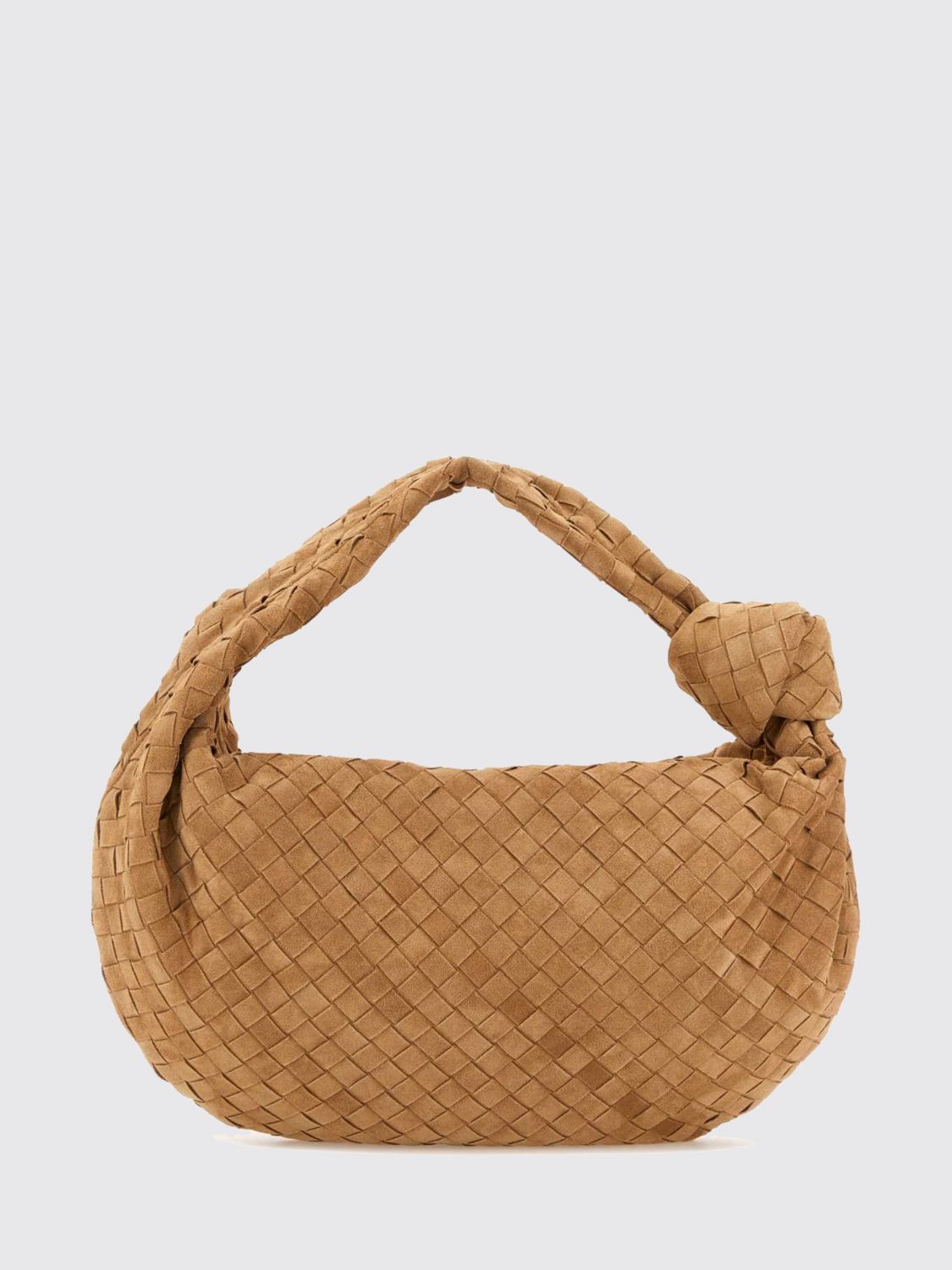 Bottega Veneta Women Bottega Veneta Jodie Intrecciato Calf Leather Shoulder Bag With Knot BOTTEGA VENETA