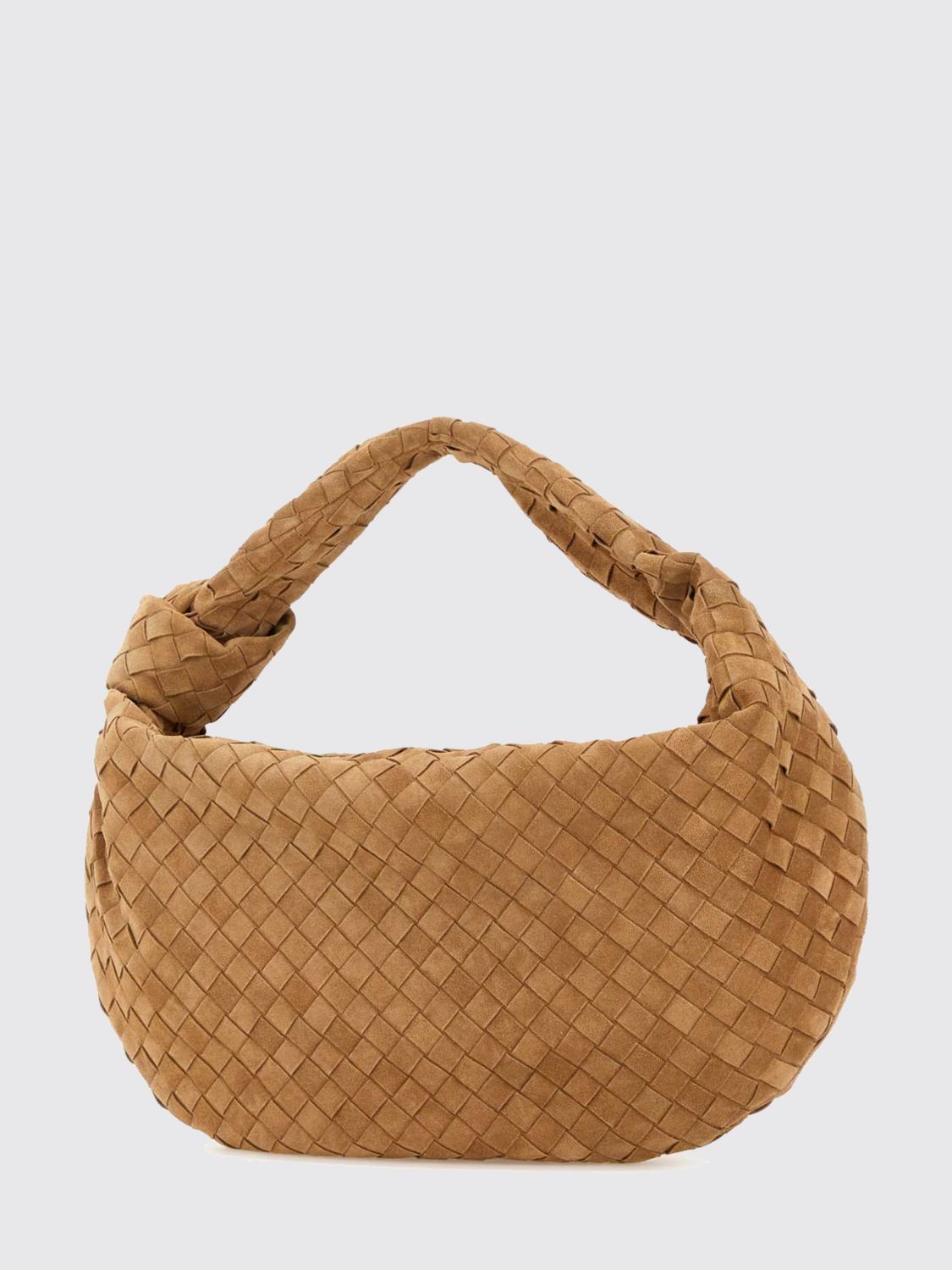Bottega Veneta Women Bottega Veneta Jodie Intrecciato Calf Leather Shoulder Bag With Knot BOTTEGA VENETA