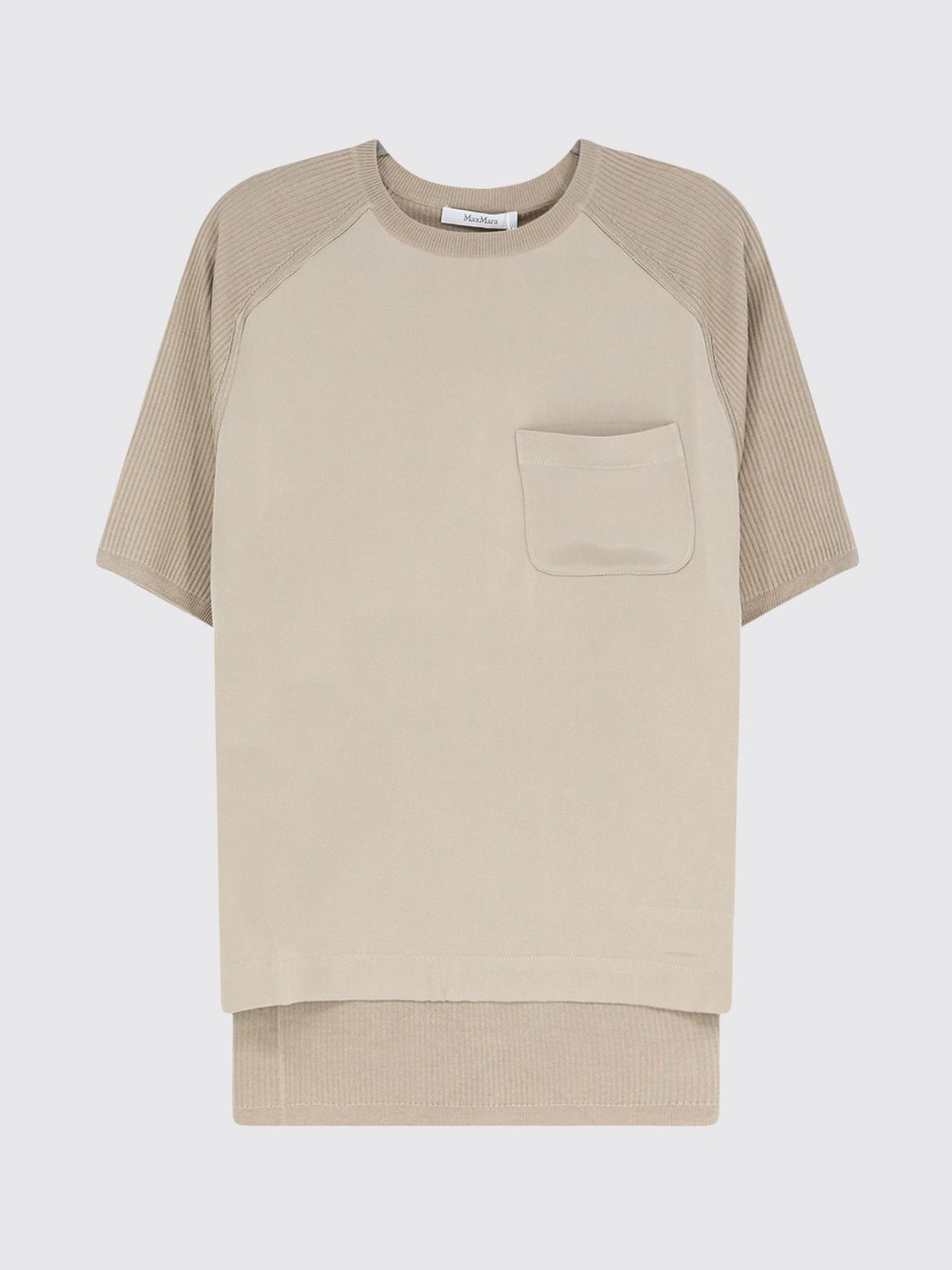 Max Mara T-Shirt Woman Grey MAX MARA