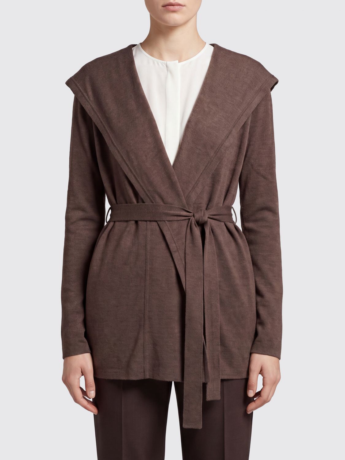 Max Mara Sweater Woman Brown MAX MARA