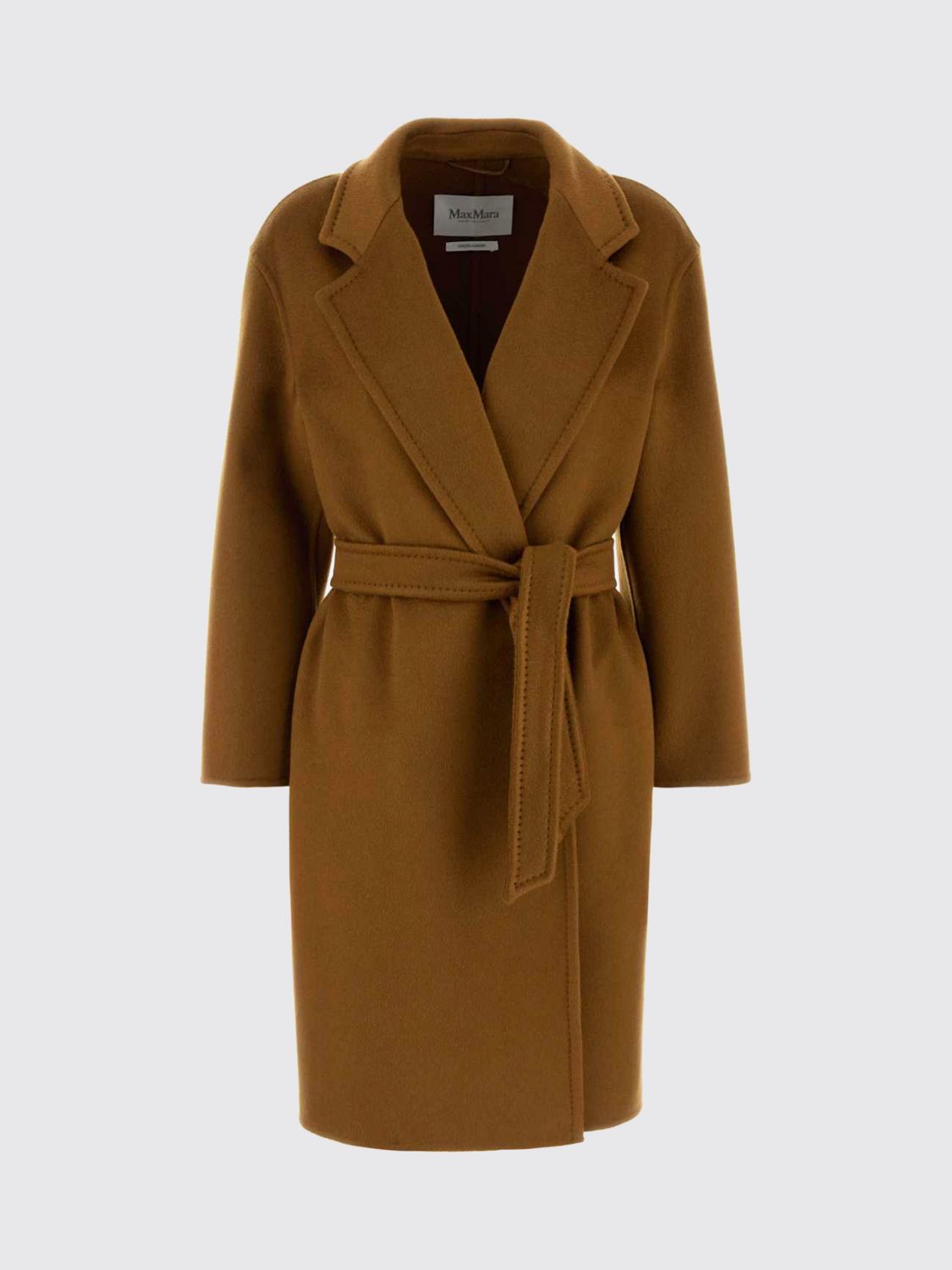 Max Mara Women Max Mara Belted Robe Coat In 100% Pure Cashmere MAX MARA
