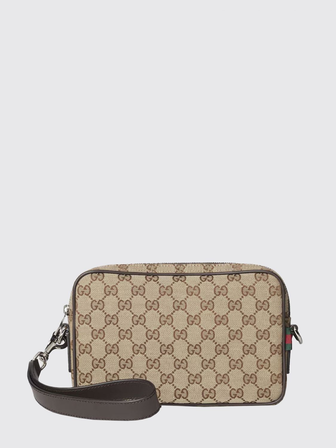 Gucci Men Gg Monogram Cotton-Blend Jacquard Pouch Gucci GUCCI