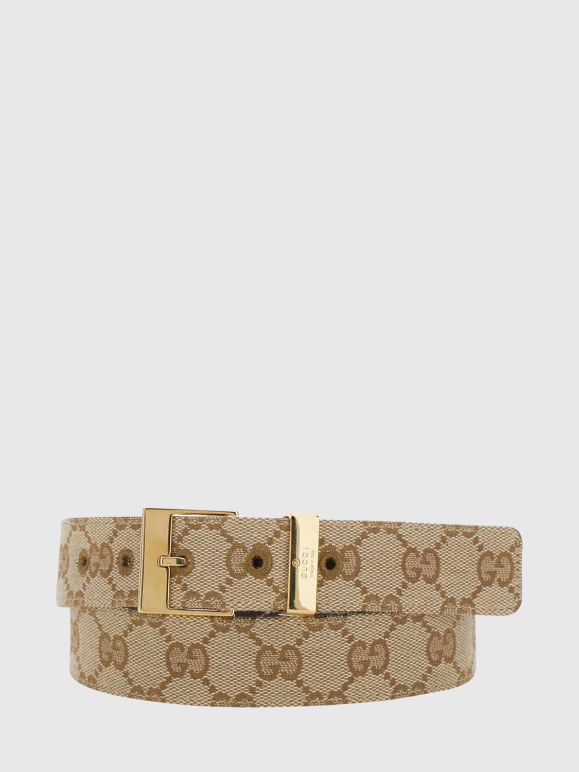 Gucci Women Gg Monogram Cotton-Blend Jacquard Belt Gucci GUCCI