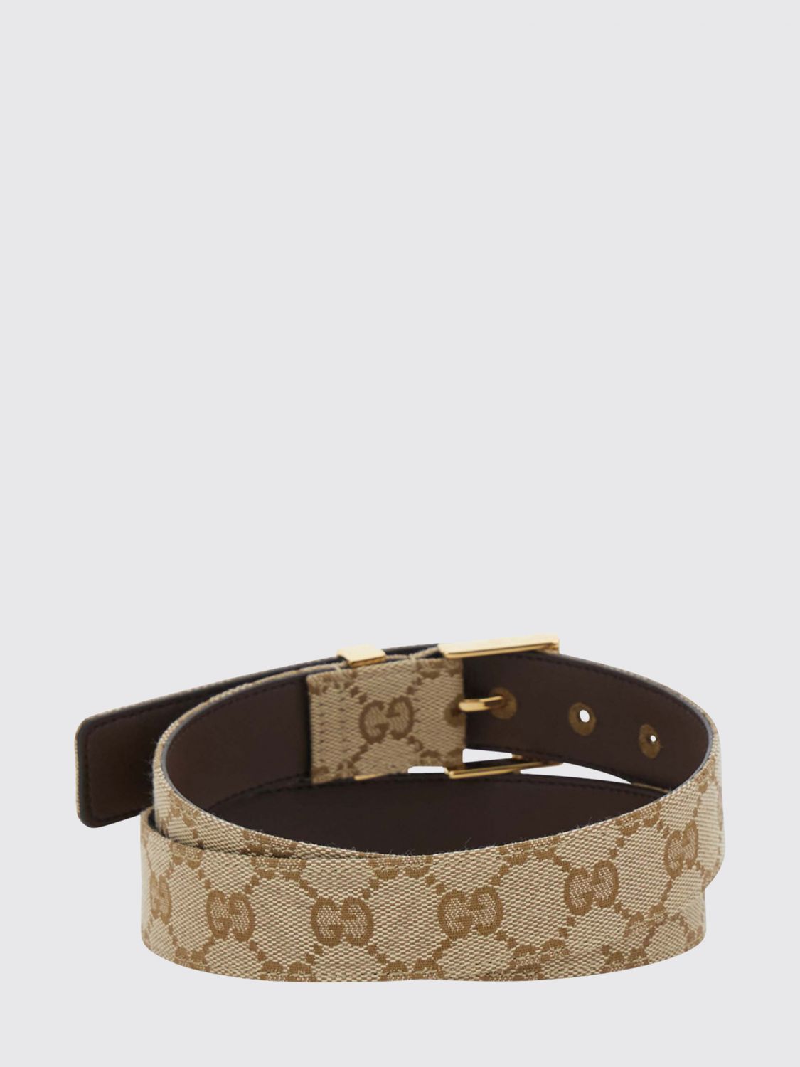 Gucci Women Gg Monogram Cotton-Blend Jacquard Belt Gucci GUCCI