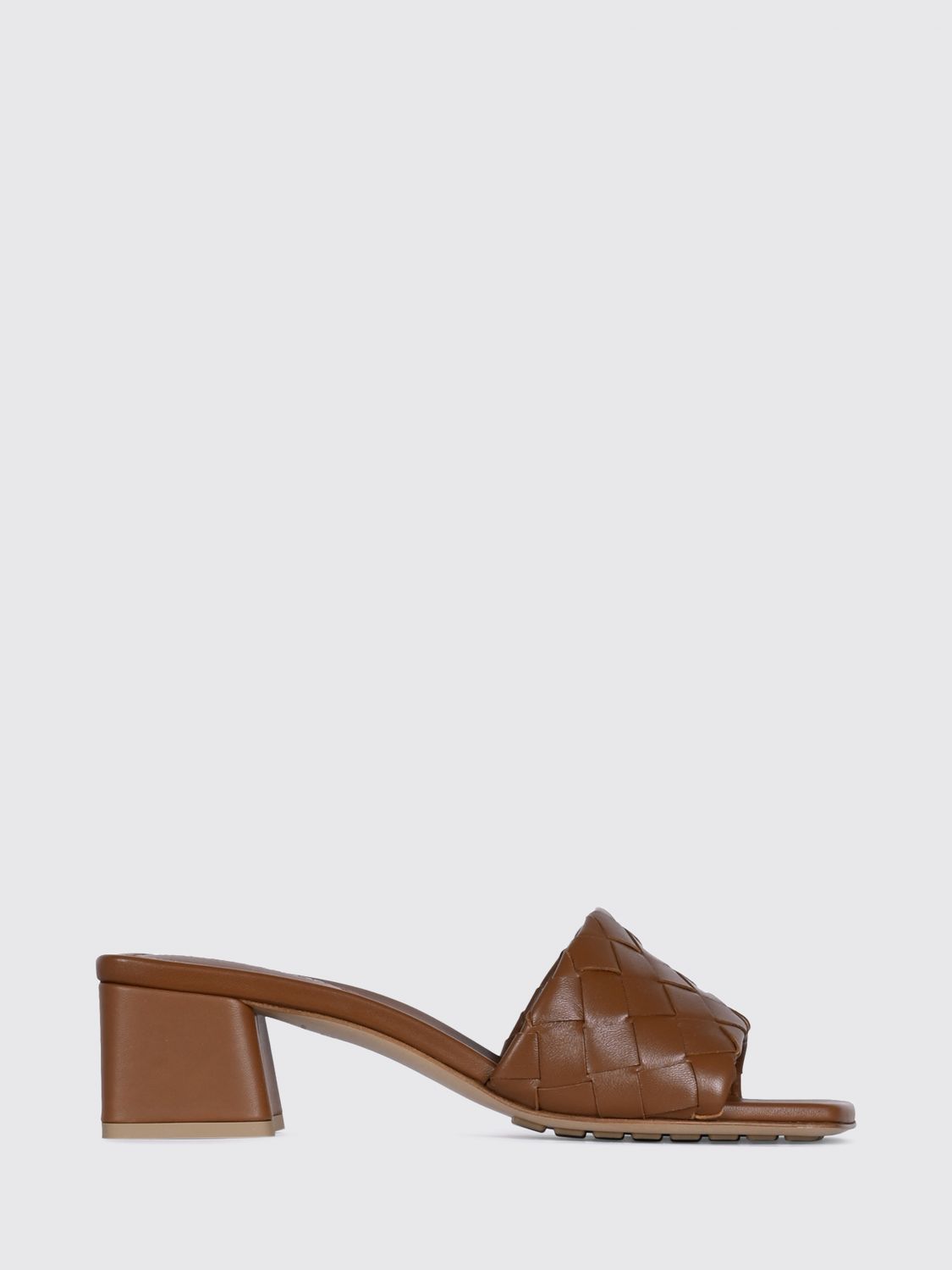Bottega Veneta Heeled Sandal Woman Brown BOTTEGA VENETA