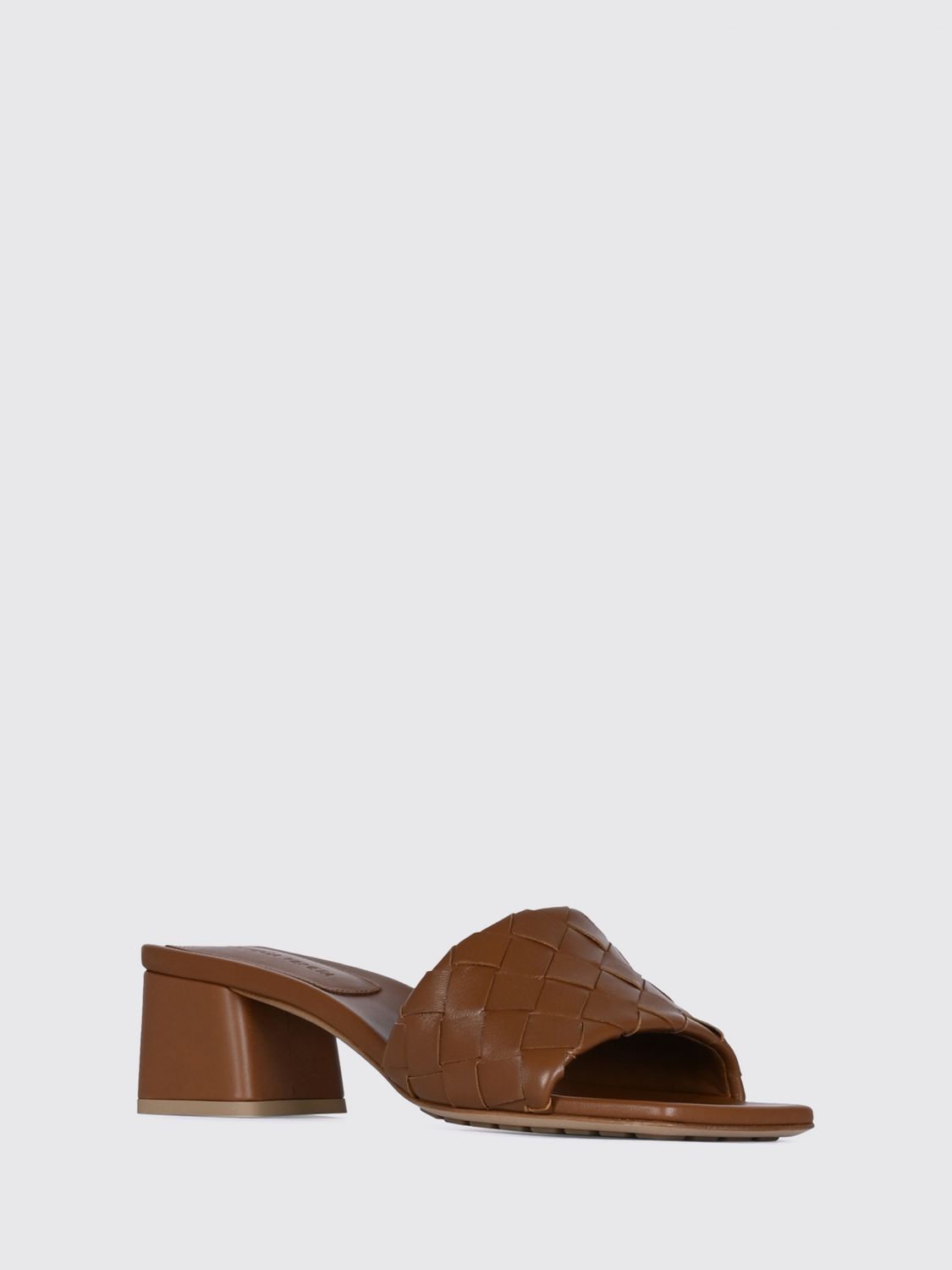 Bottega Veneta Heeled Sandal Woman Brown BOTTEGA VENETA