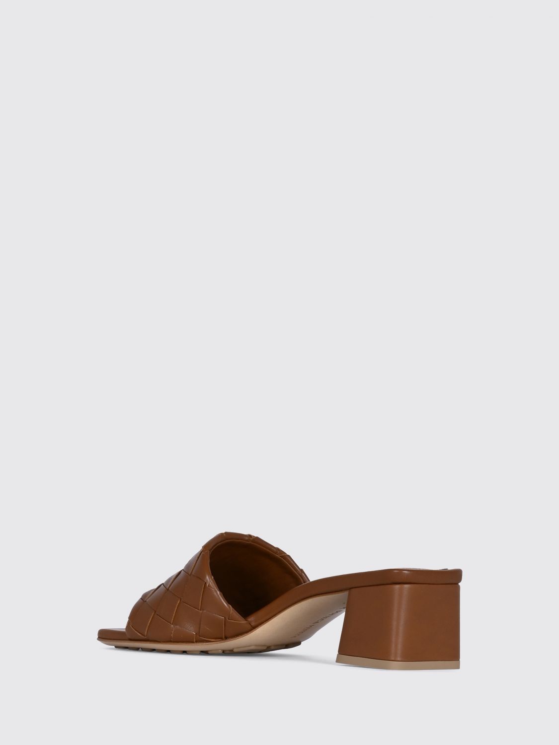 Bottega Veneta Heeled Sandal Woman Brown BOTTEGA VENETA