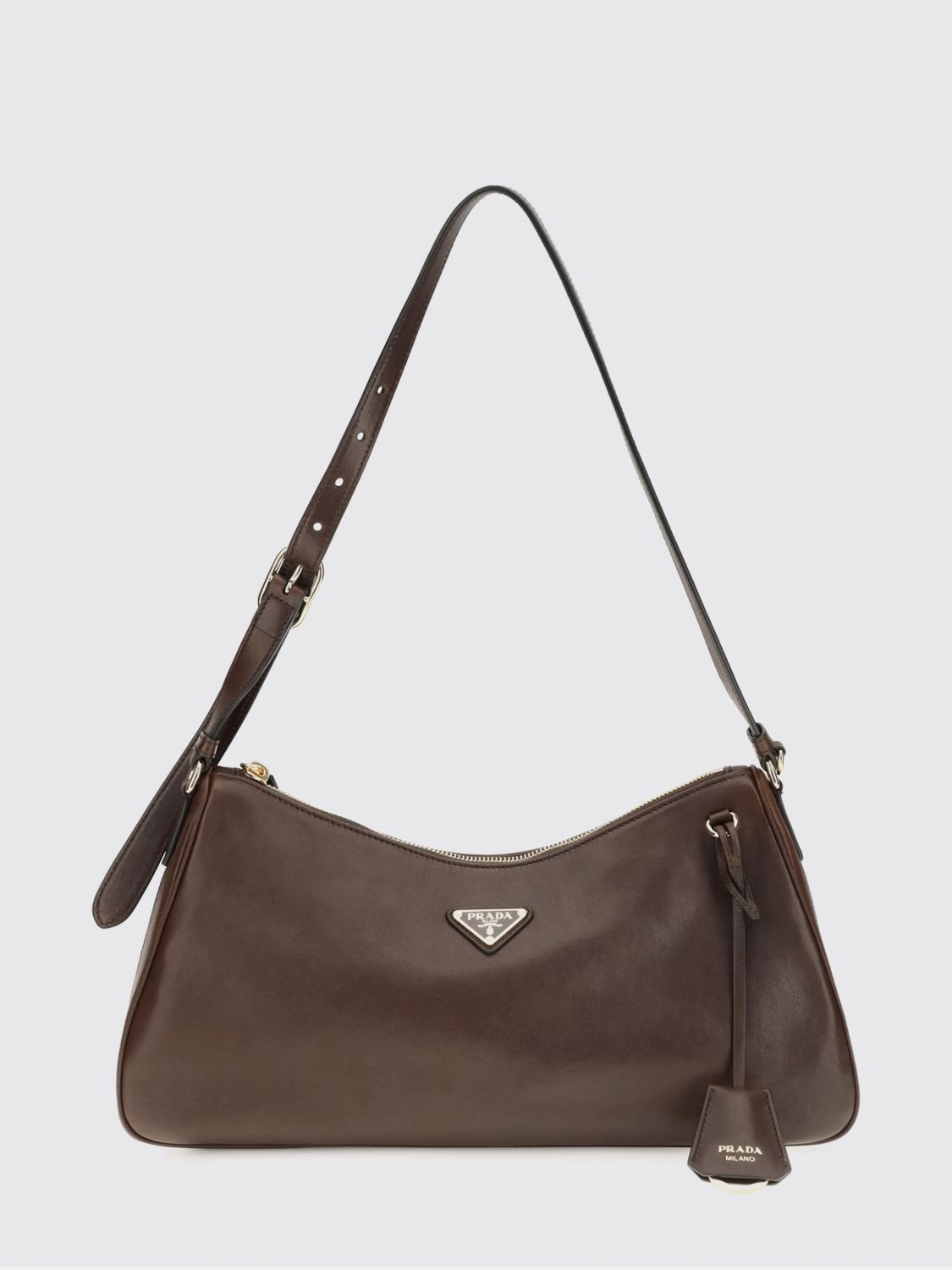 Prada Shoulder Bag Woman Burnt PRADA