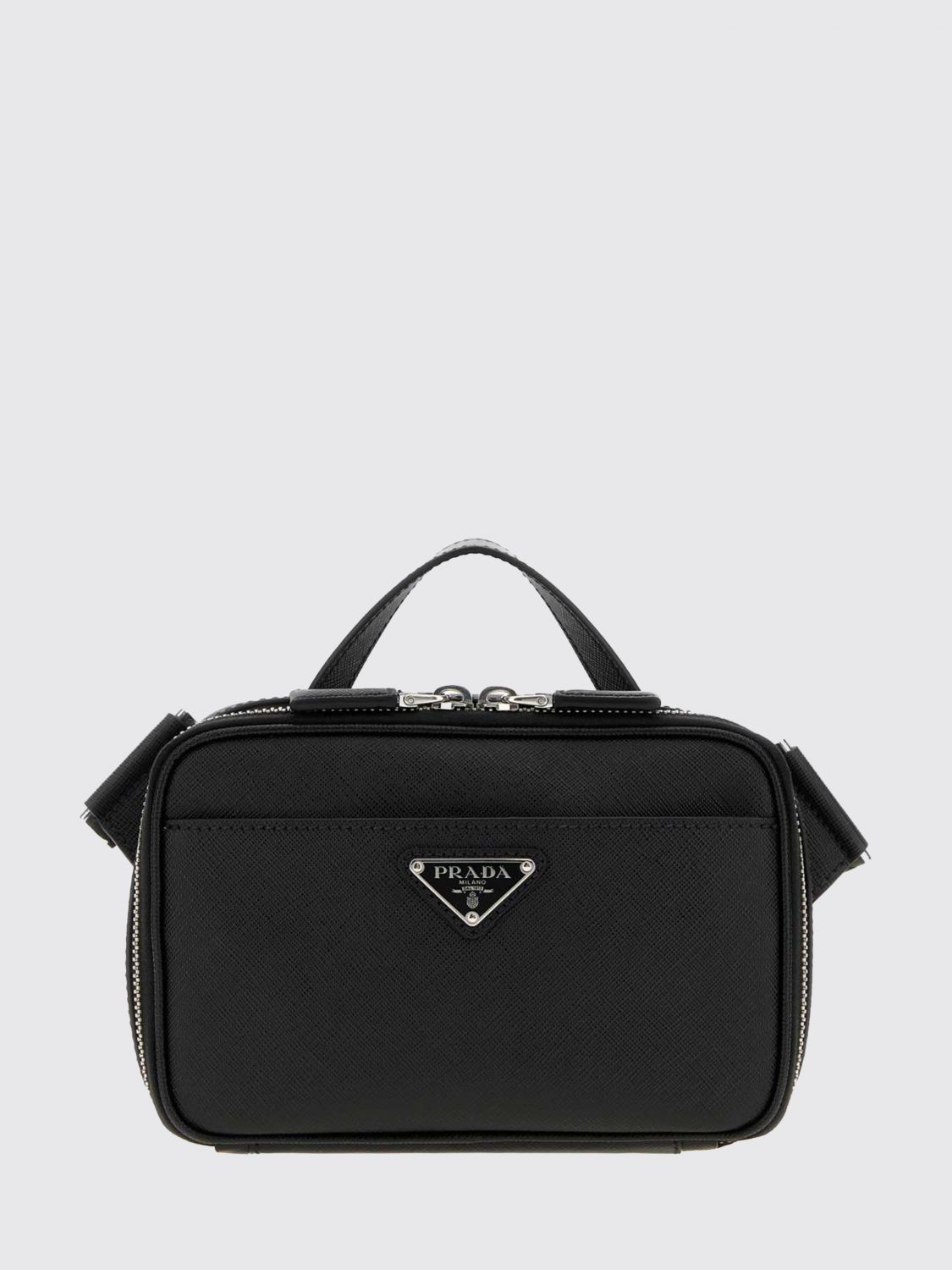 Prada Shoulder Bag Men Black PRADA