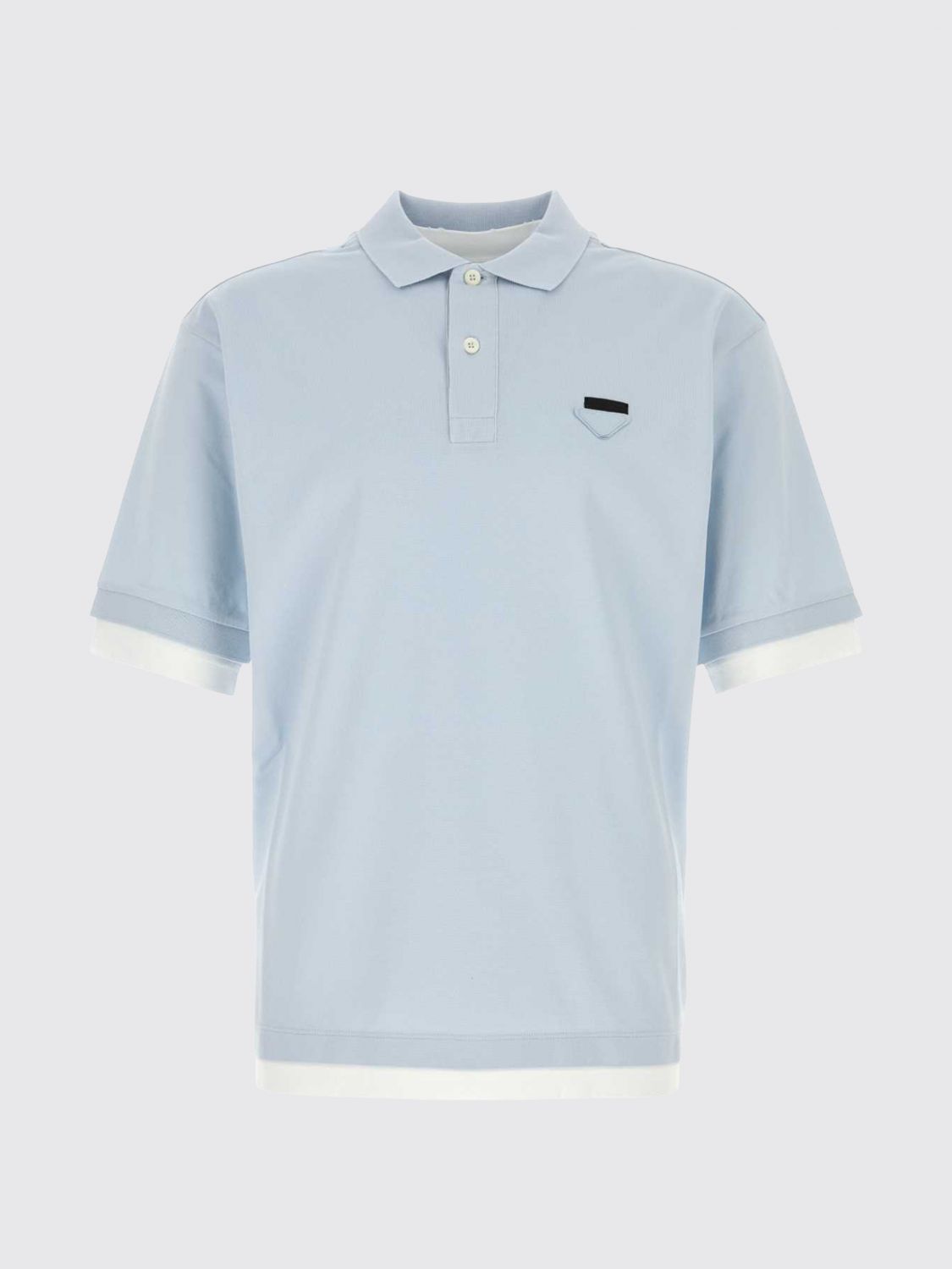 Prada Polo Shirt Men White PRADA