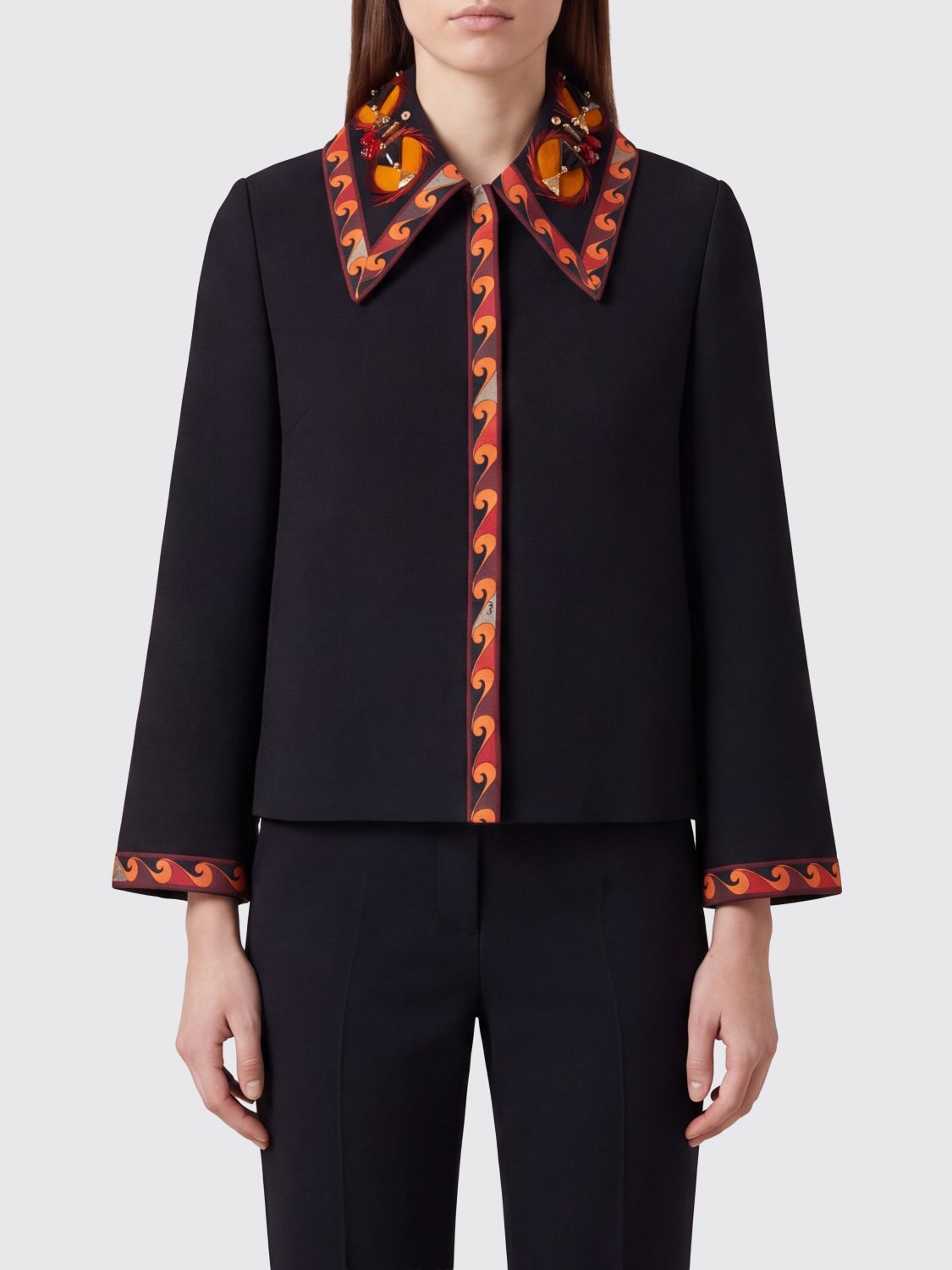 Pucci Jacket Woman Black PUCCI