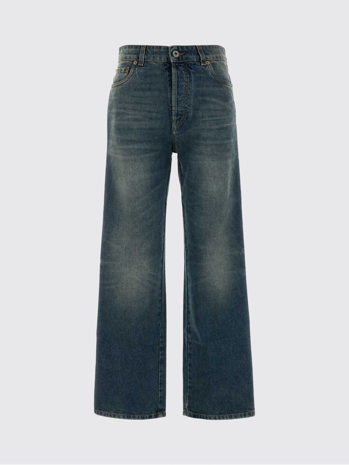 Miu Miu Jeans Woman Blue MIU MIU
