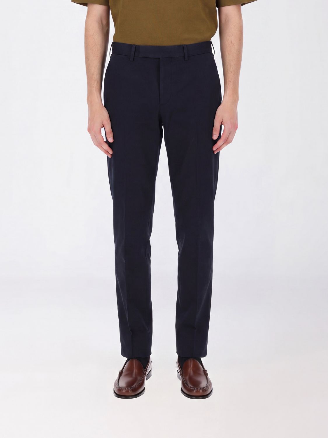 Zegna Pants Men Blue ZEGNA