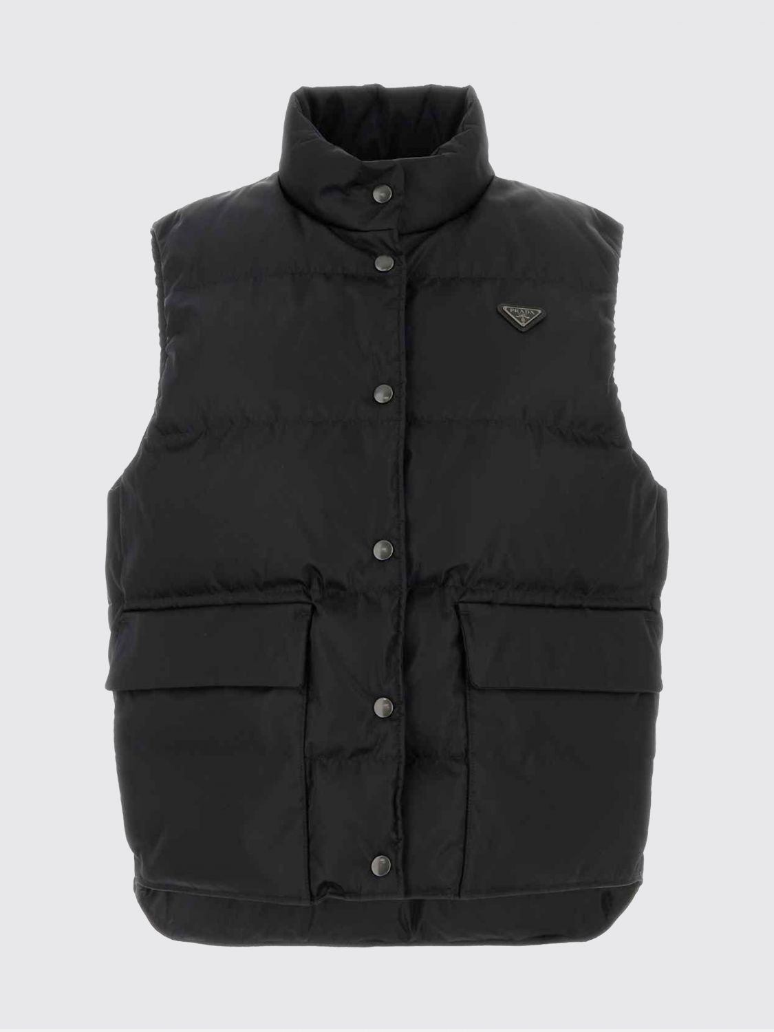 Prada Waistcoat Woman Black PRADA