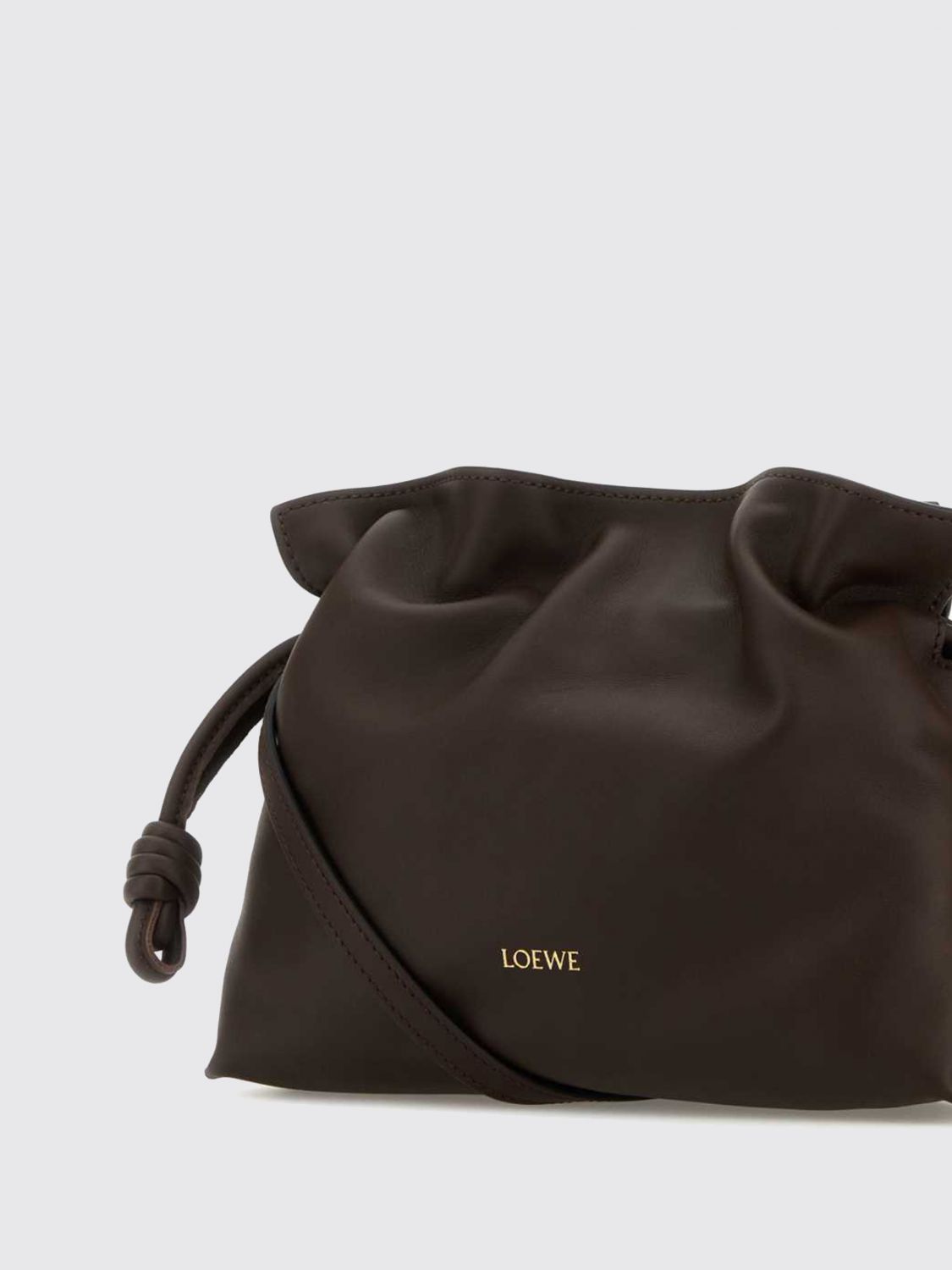 Loewe Women Loewe Flamenco Calfskin Mini Bucket Bag With Drawstring LOEWE