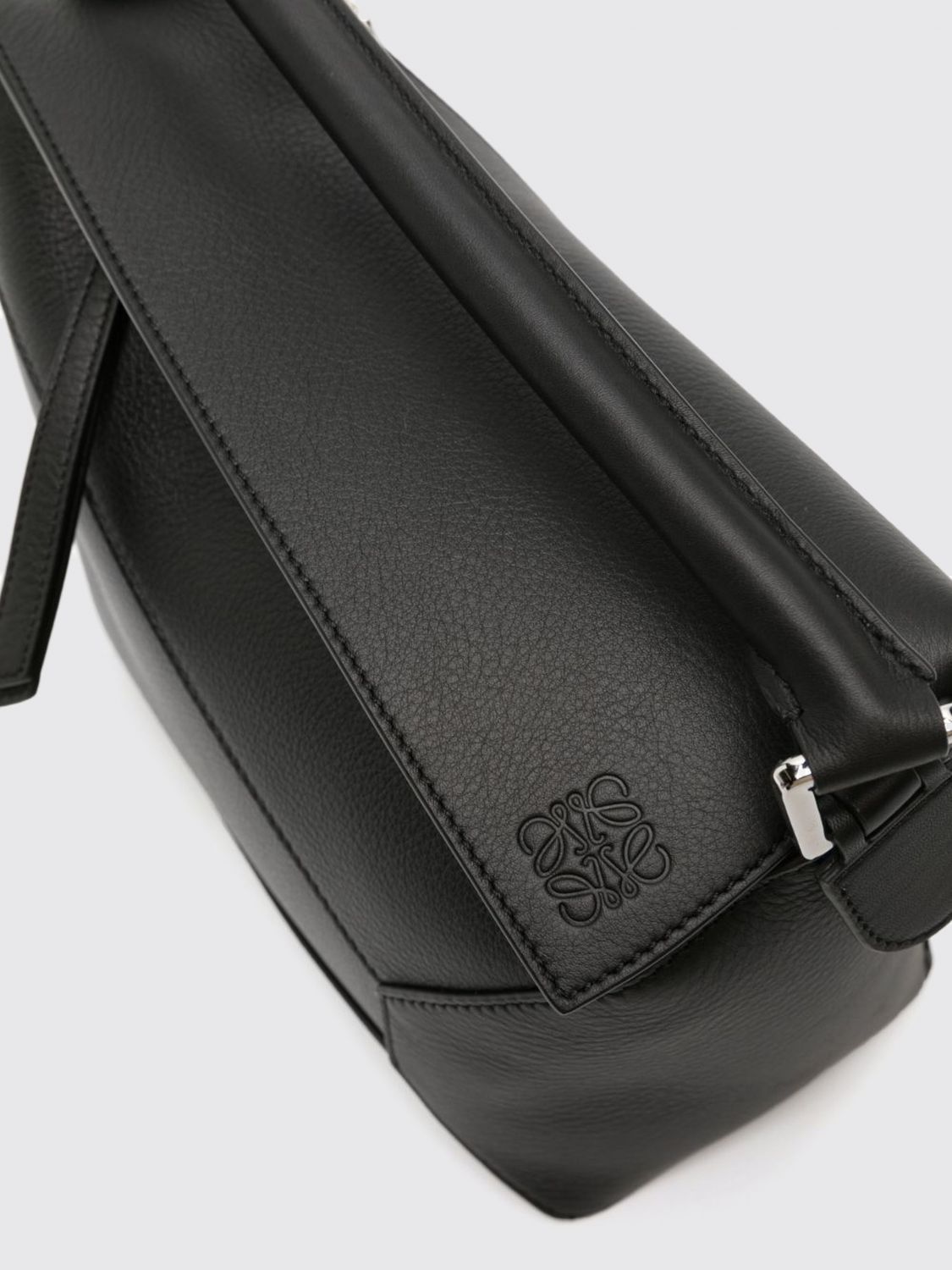 Loewe Women Small Puzzle Edge Bag Loewe In Grained Calf Leather With Anagram LOEWE