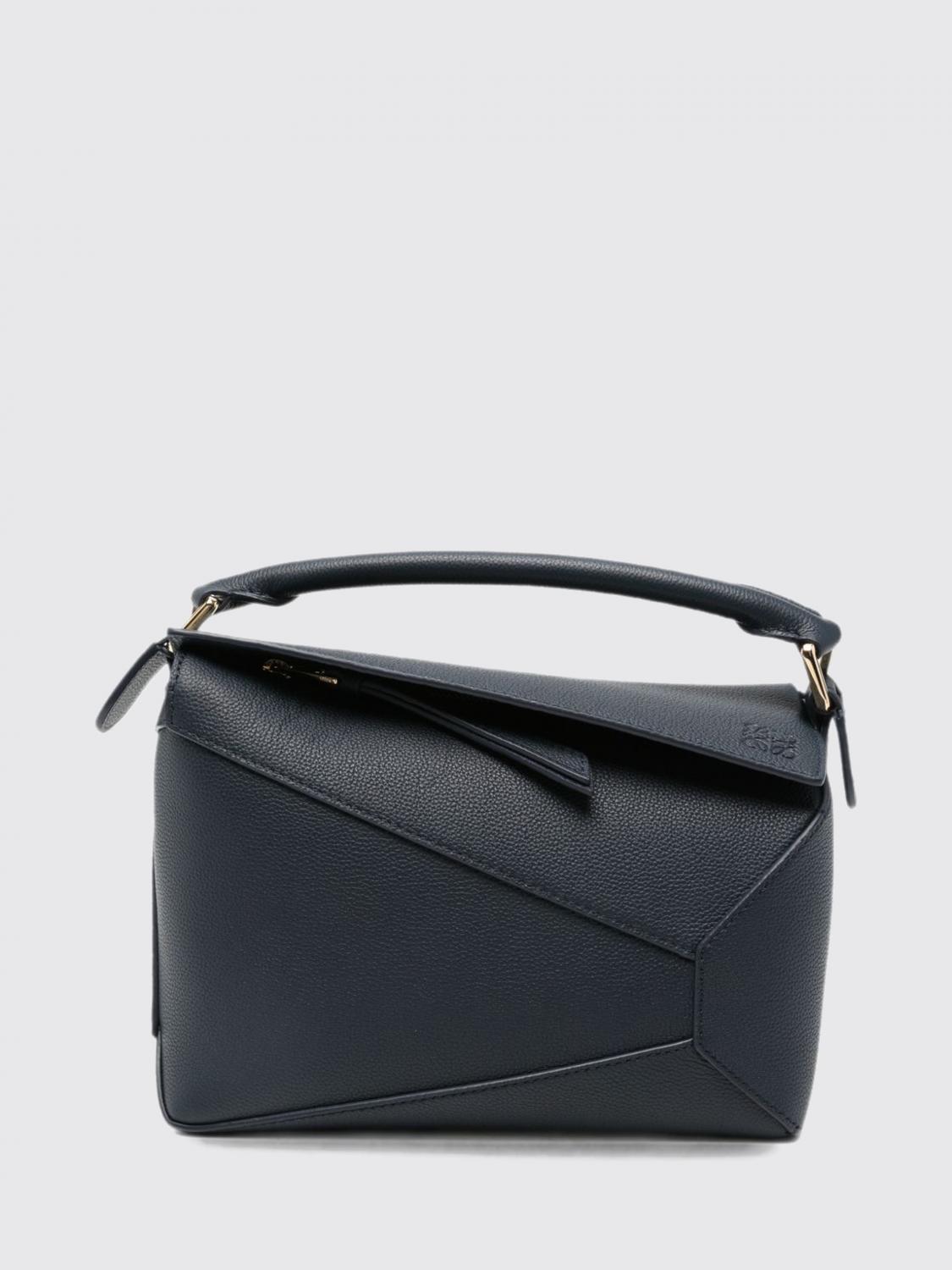 Loewe Women Small Puzzle Edge Bag Loewe In Grained Calf Leather With Anagram LOEWE