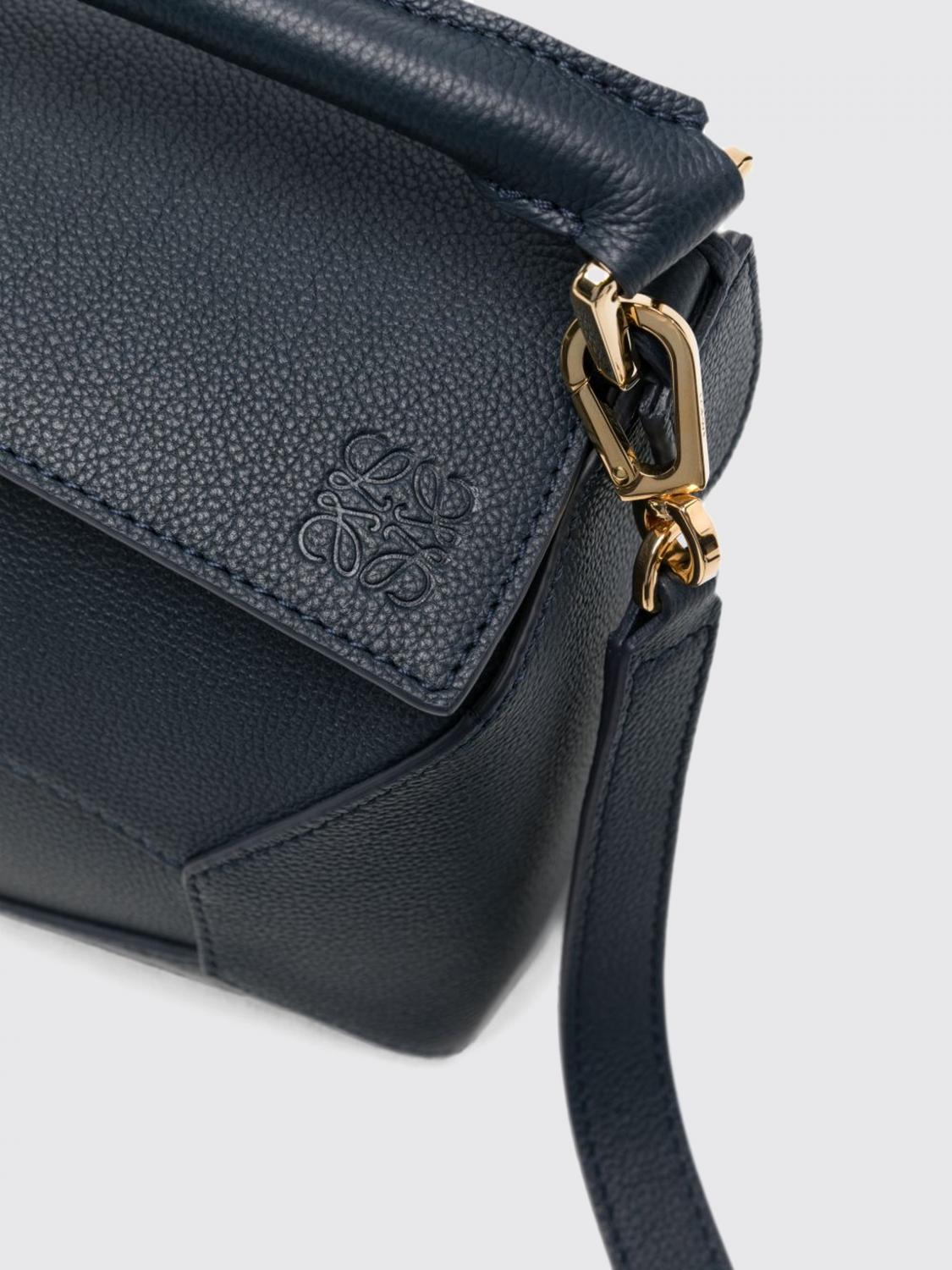Loewe Women Small Puzzle Edge Bag Loewe In Grained Calf Leather With Anagram LOEWE