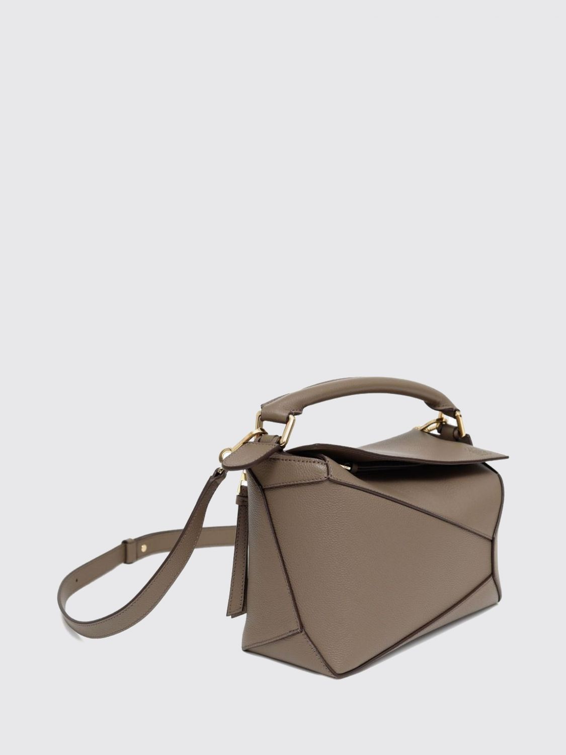 Loewe Women Small Puzzle Edge Bag Loewe In Grained Calf Leather With Anagram LOEWE