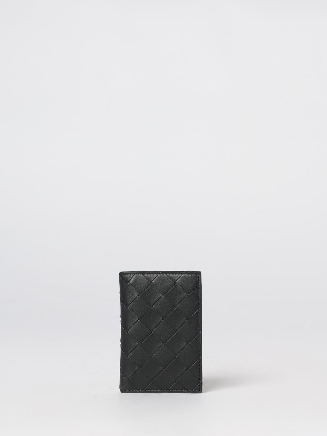 Bottega Veneta Wallet Men Black BOTTEGA VENETA