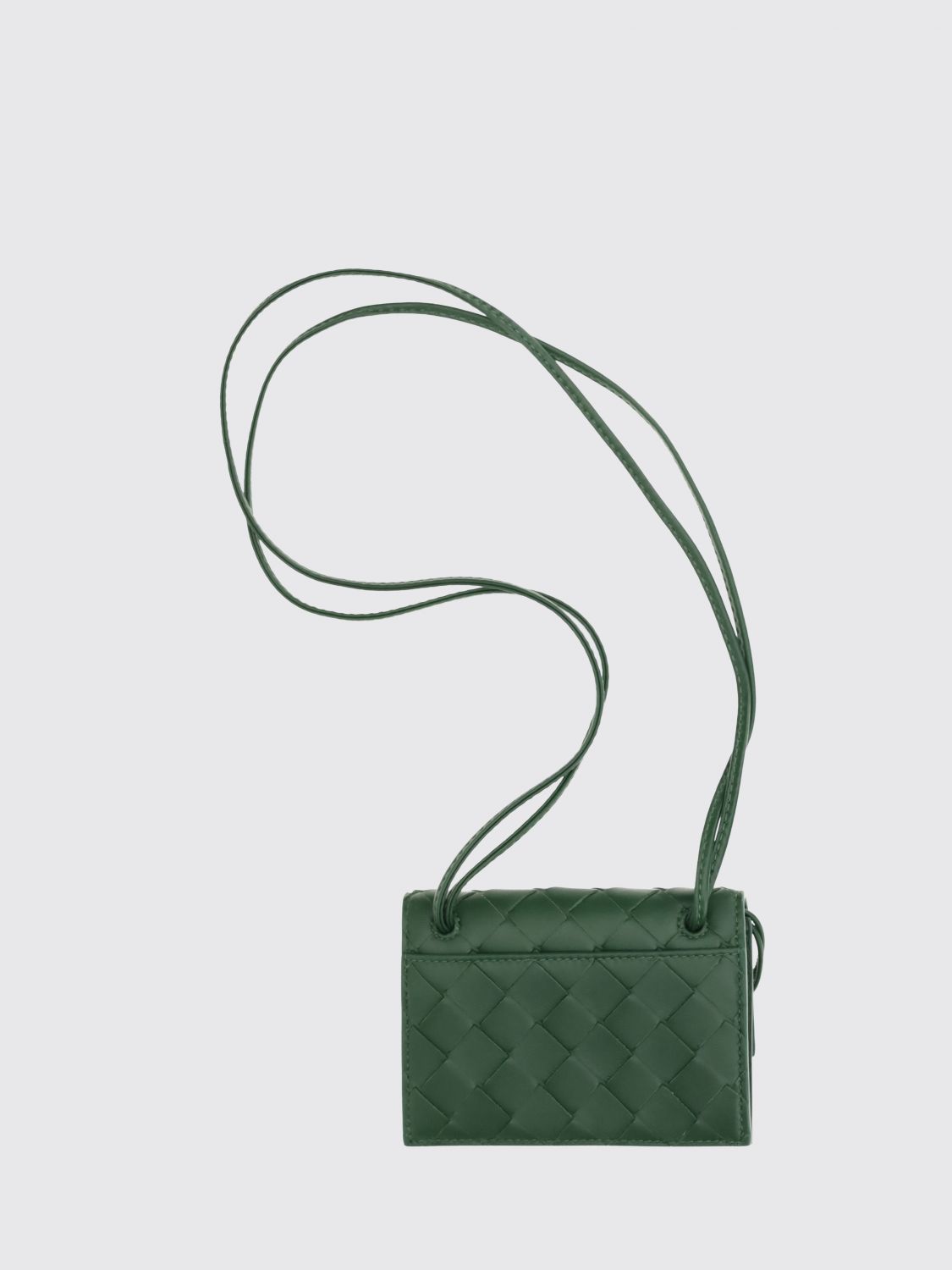 Bottega Veneta Women Crossbody Document Holder Bottega Veneta In Woven Nappa Lambskin BOTTEGA VENETA