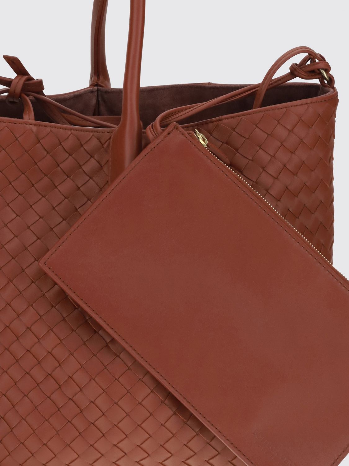 Bottega Veneta Women Large Pinacoteca Tote Bag Bottega Veneta In Woven Calfskin Leather BOTTEGA VENETA