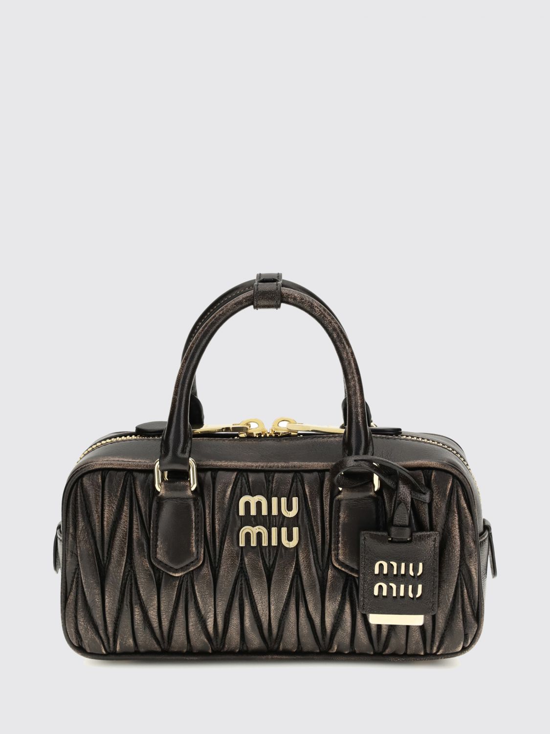 Miu Miu Mini Bag Woman Coffee MIU MIU