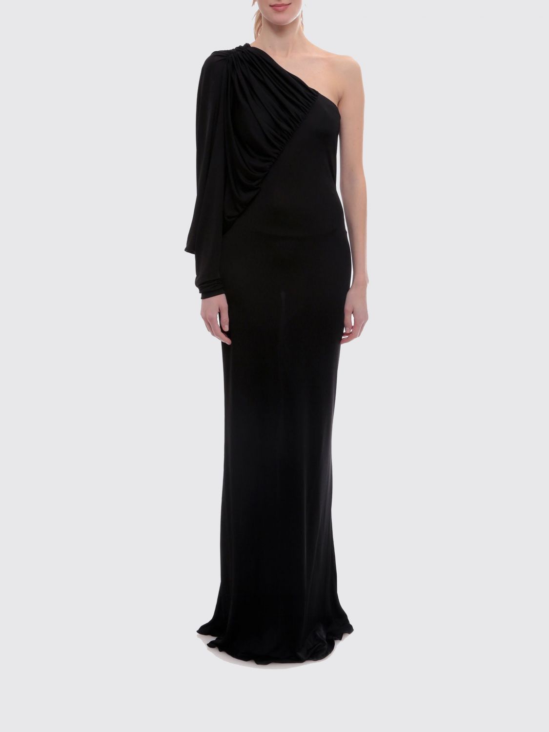 Saint Laurent Dress Woman Black SAINT LAURENT