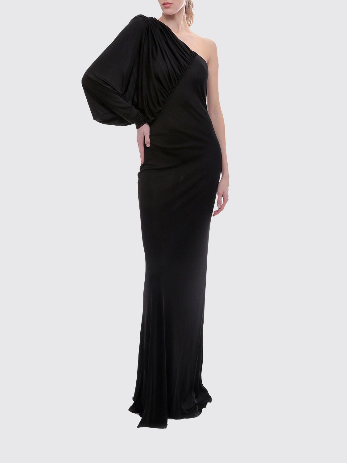 Saint Laurent Dress Woman Black SAINT LAURENT