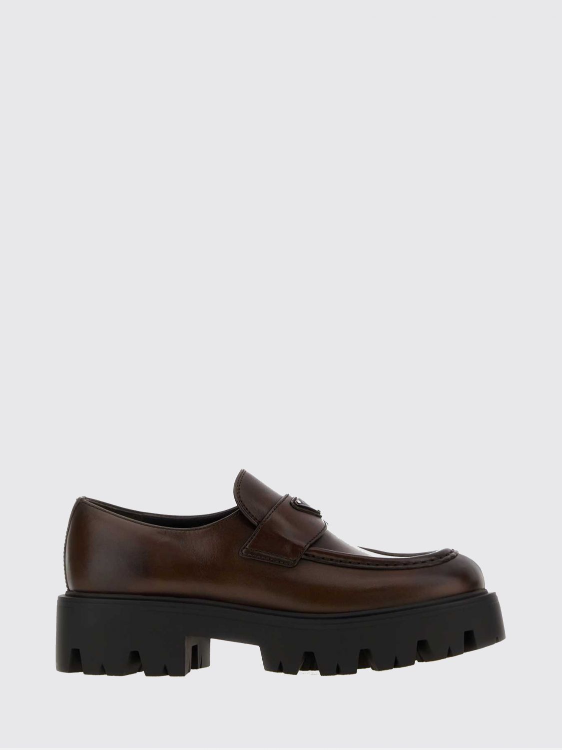 Prada Loafer Woman Brown PRADA