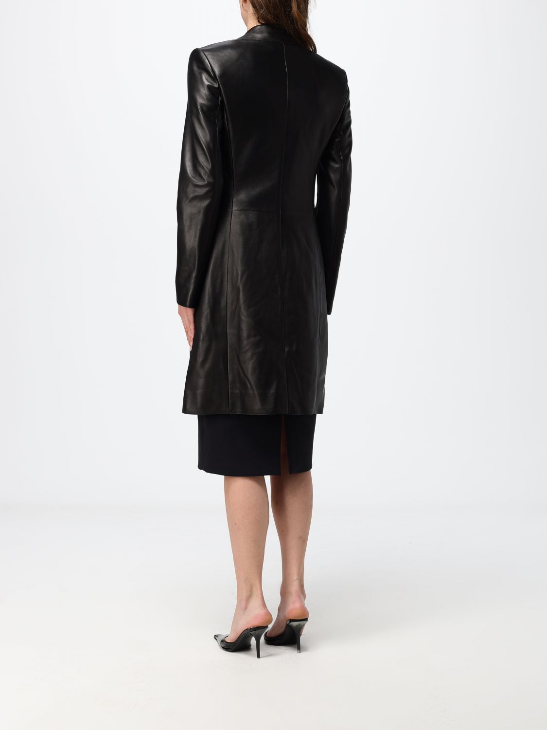 Gucci Coat Woman Black GUCCI