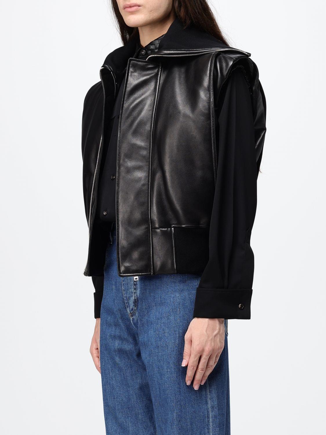 Bottega Veneta Women Bottega Veneta Padded Lambskin Leather Vest With A Relaxed Fit BOTTEGA VENETA